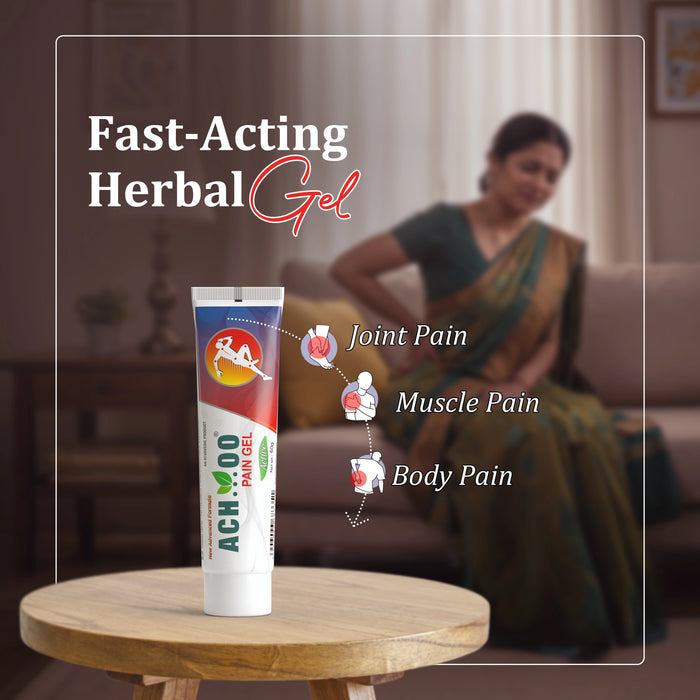 Achoo pain relief gel | Quick relief in Joint and Body Pain