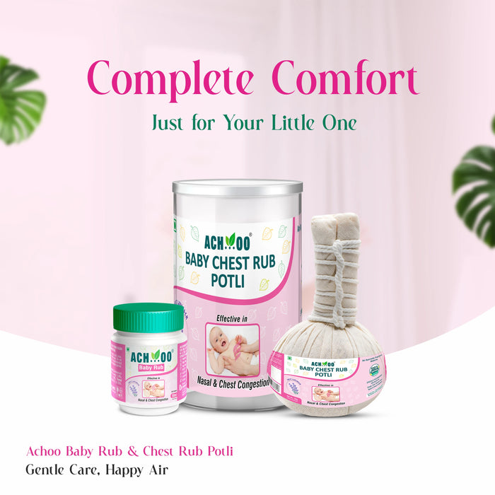 best baby chest rub potli