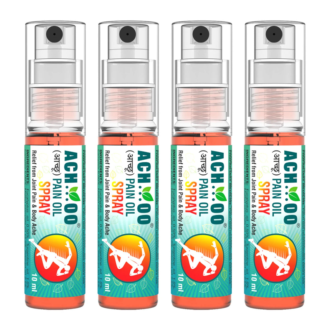 Achoo Pain Relief Spray For Back, Muscle & Joint Pain - 10ml