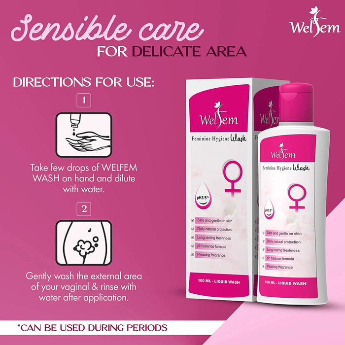intimate hygiene wash uses