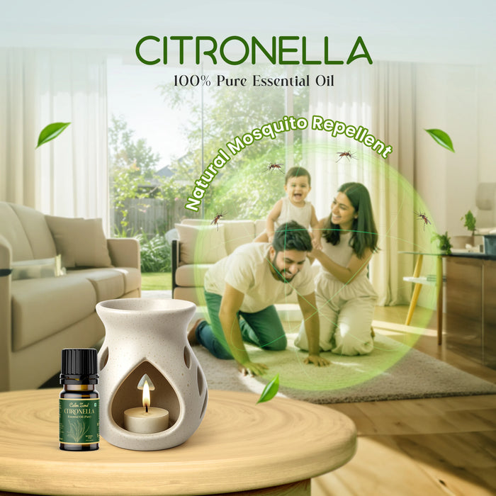 Calmzone Citronella Oil - Natural Essential Oil for Mosquitoes
