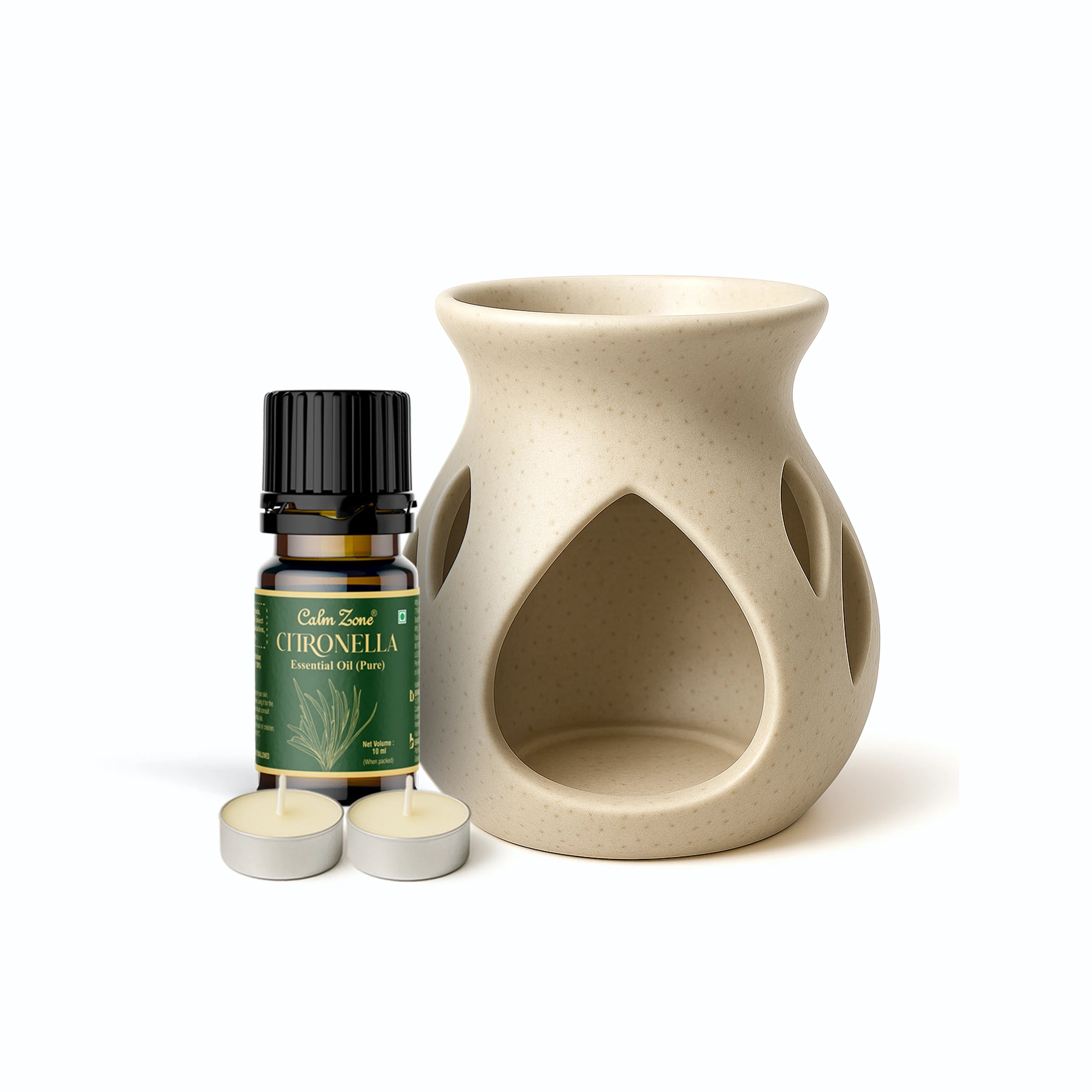 Calmzone Citronella Oil - Natural Essential Oil for Mosquitoes - Brawn Herbal