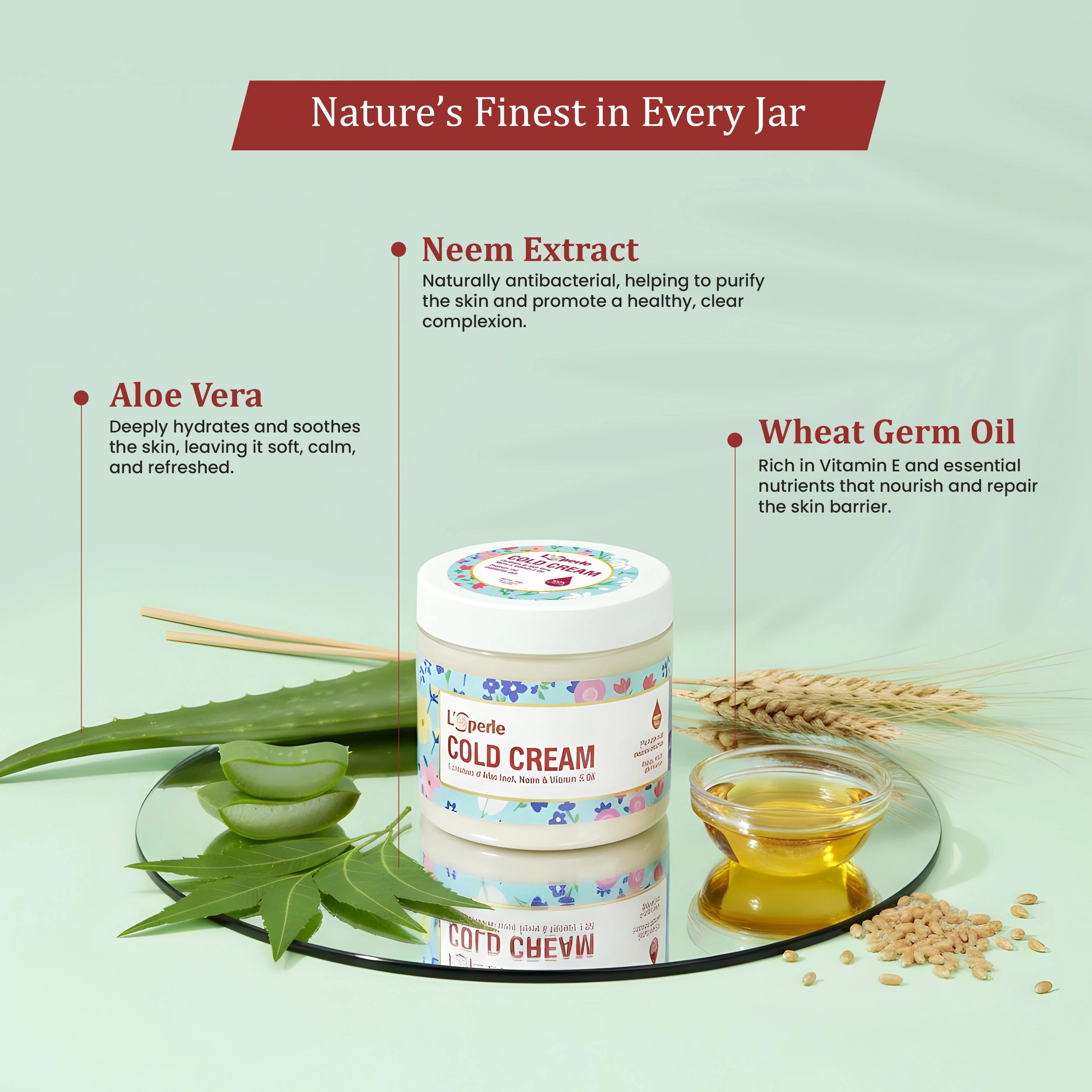 Loperle Cold Cream | Suitable for All Skin Types