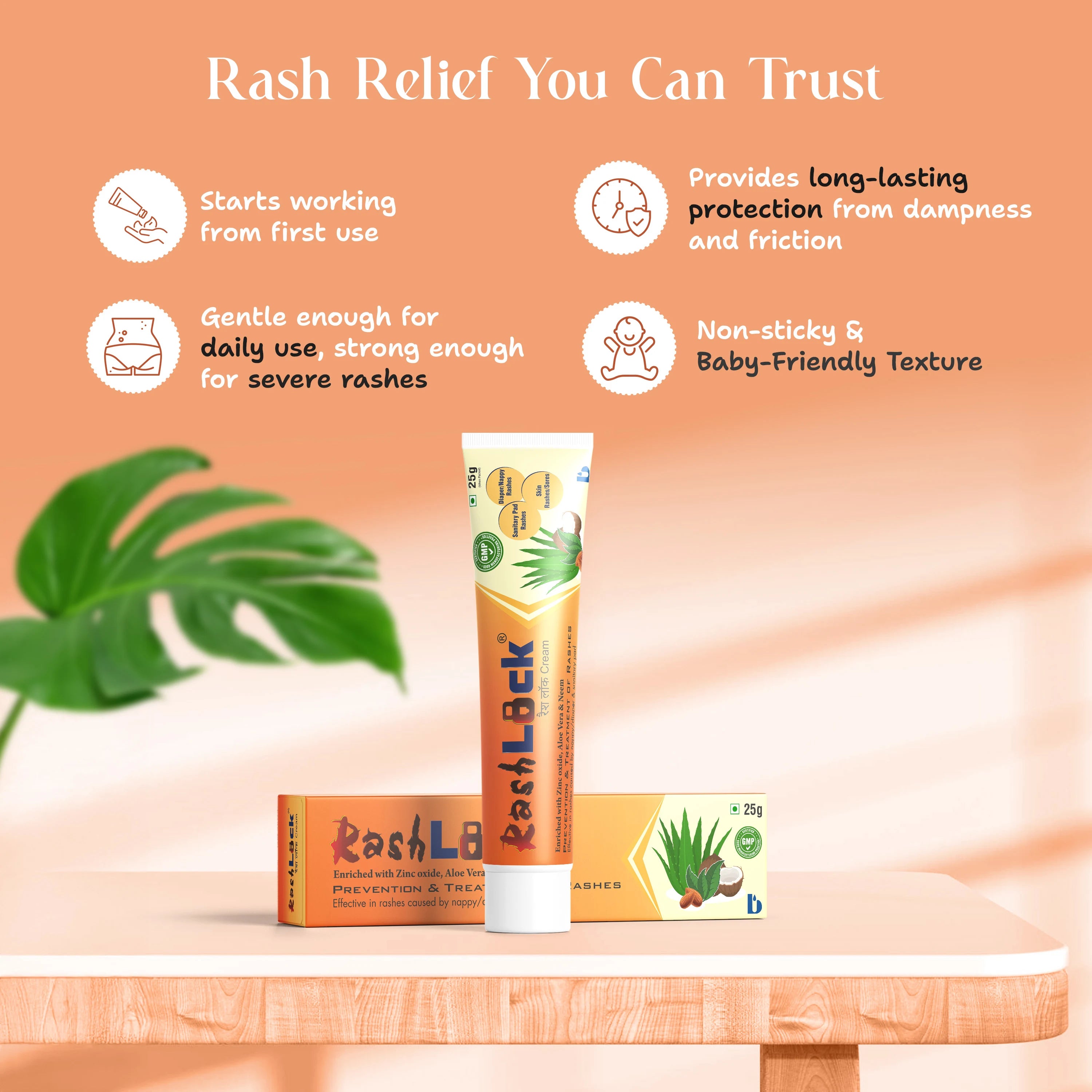 baby rash cream benefits