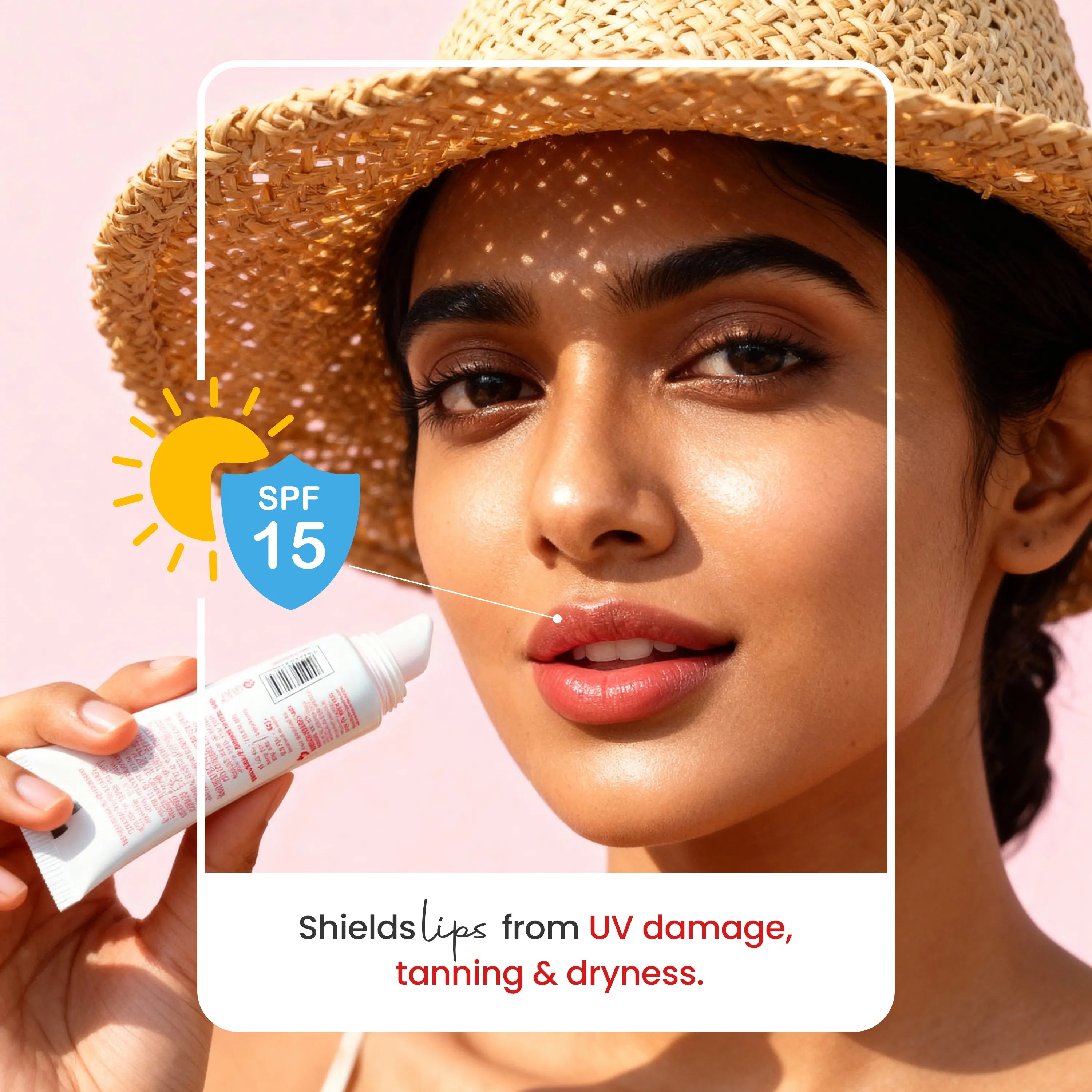 Loperle Strawberry Lip Balm | Soft & Smooth Lips - 10g