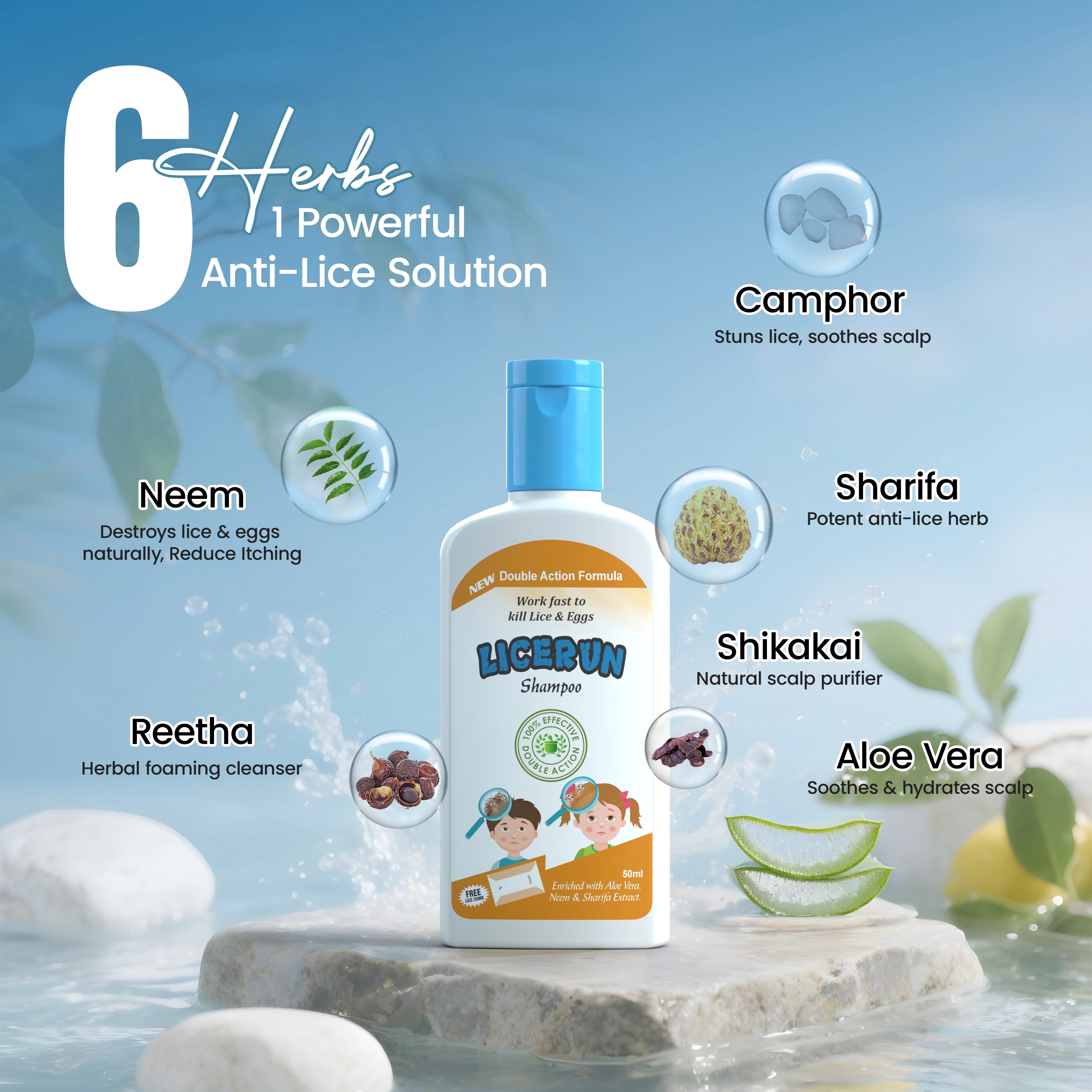 Licerun shampoo ingredients