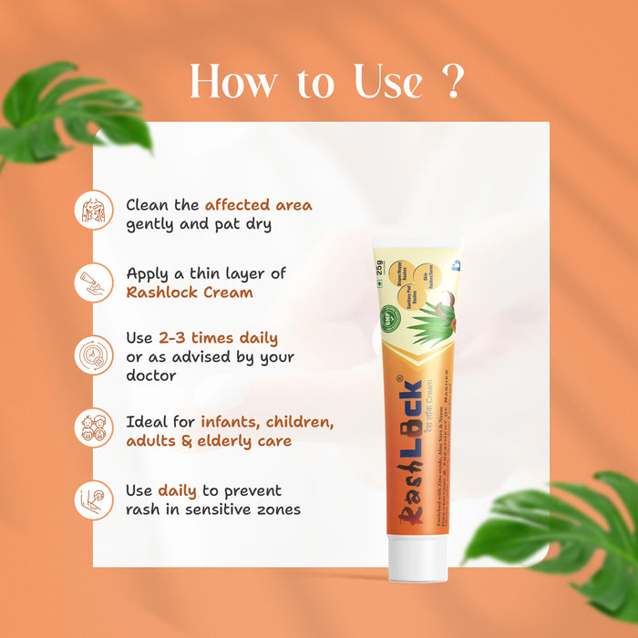 Rashlock cream uses