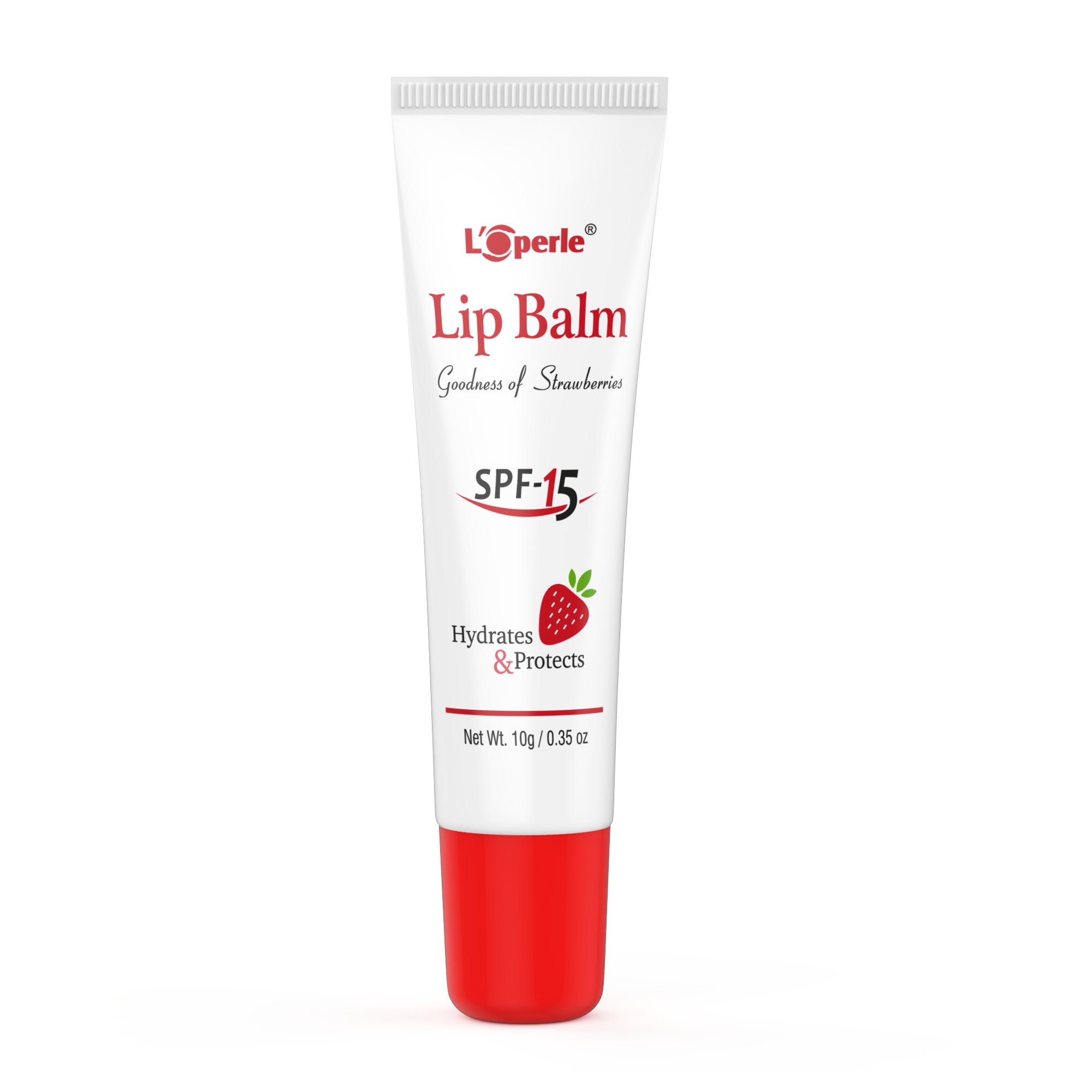 Loperle Strawberry Lip Balm | Soft & Smooth Lips - 10g