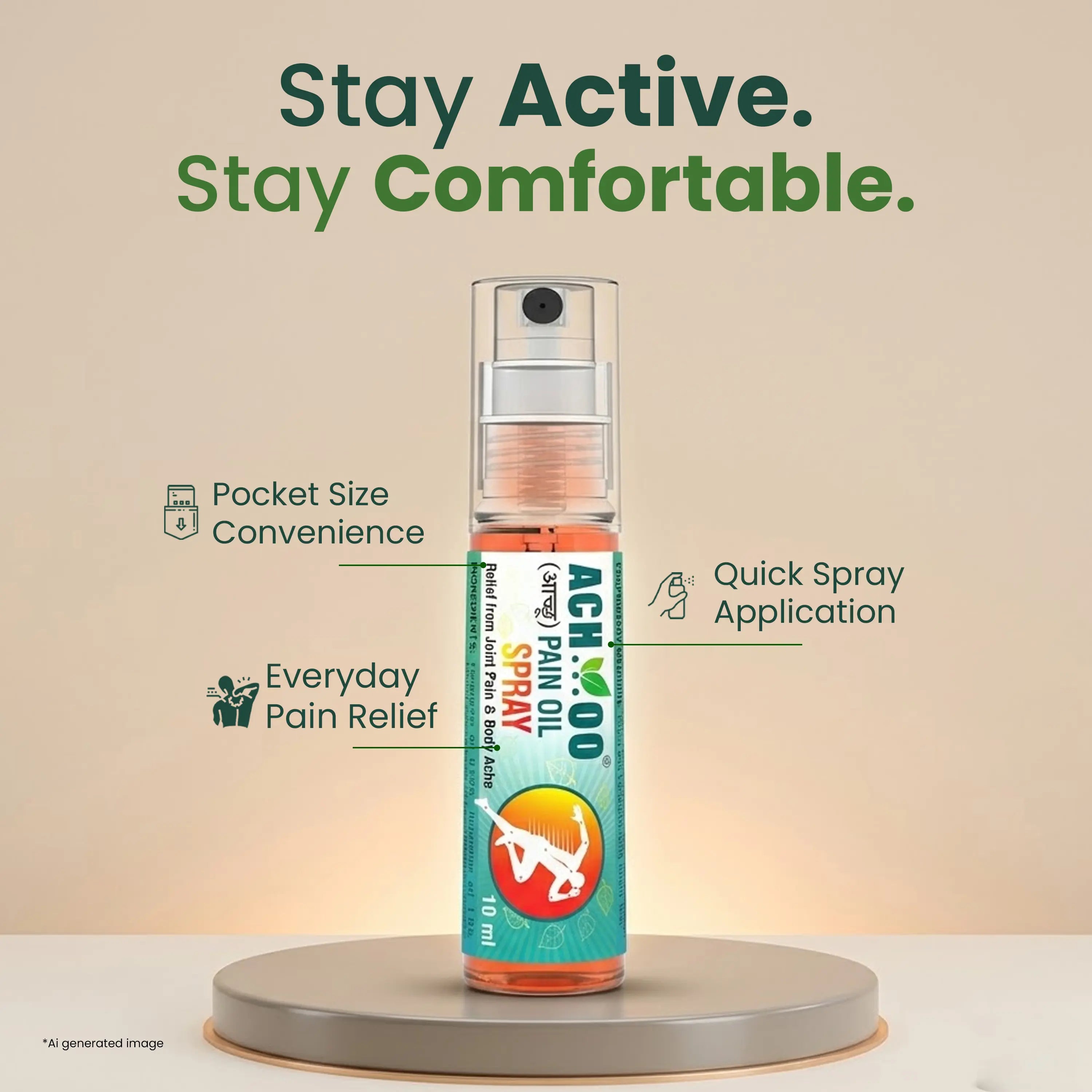 achoo pain relief spray