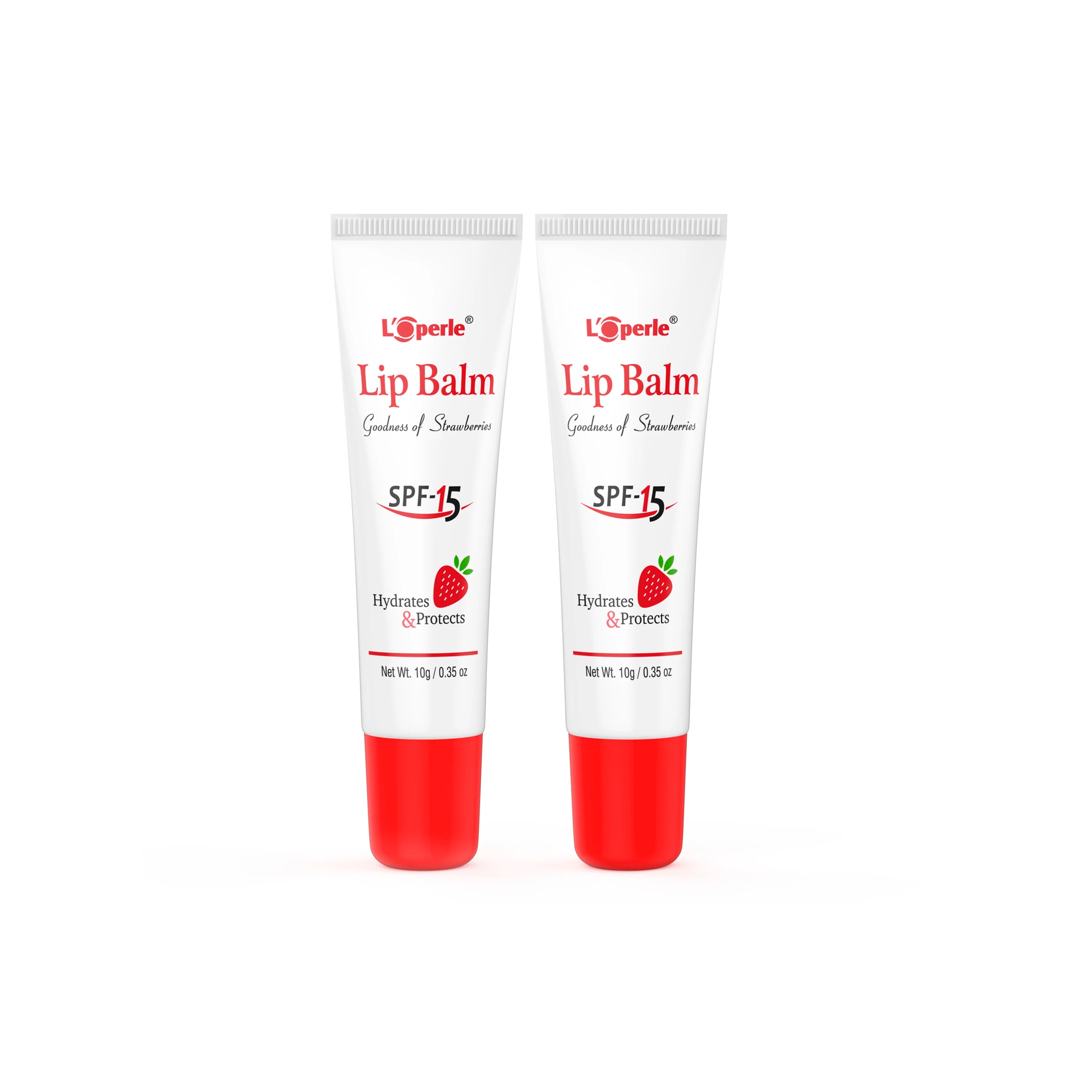 Loperle Strawberry Lip Balm | Soft & Smooth Lips - 10g - Brawn Herbal