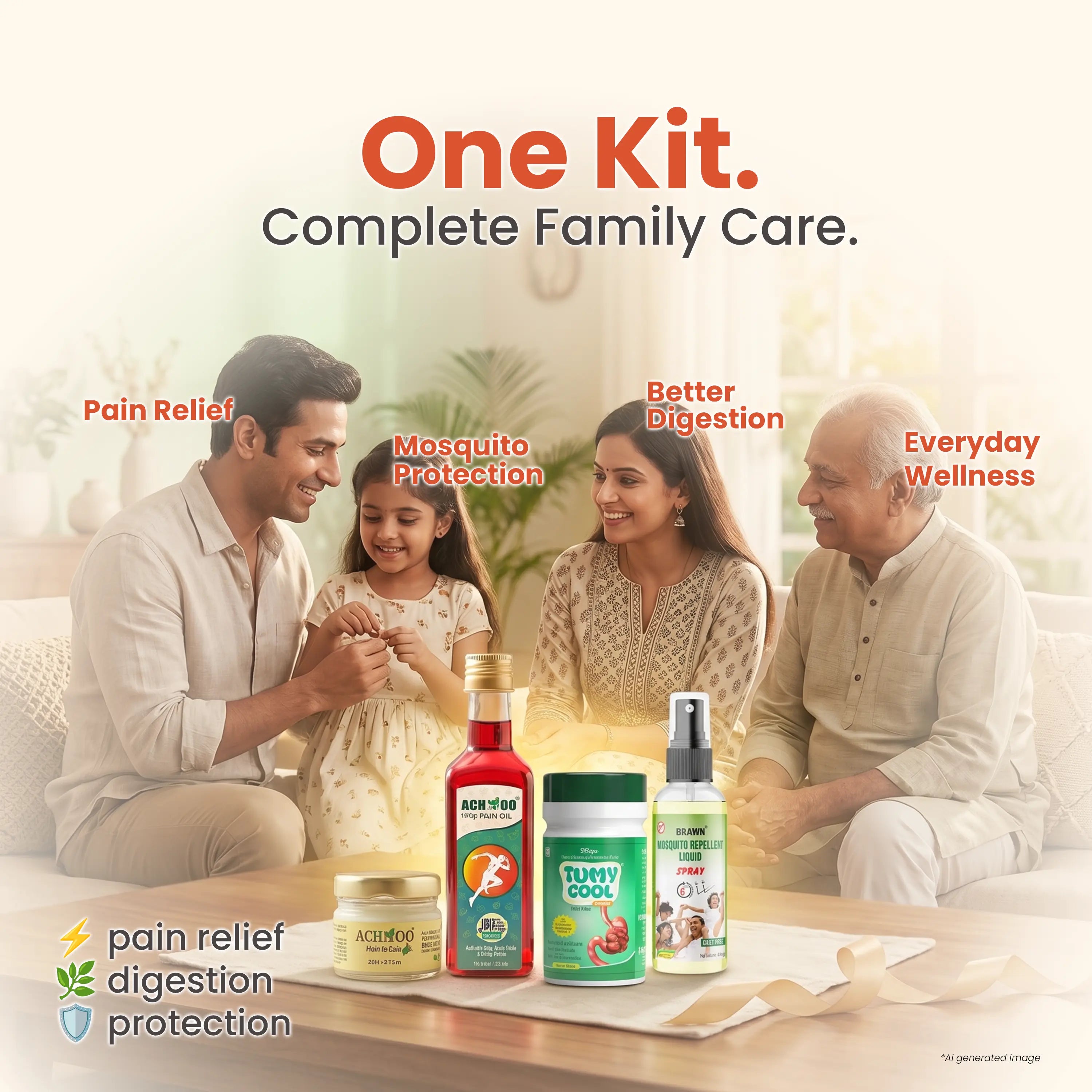 one kit complete family care