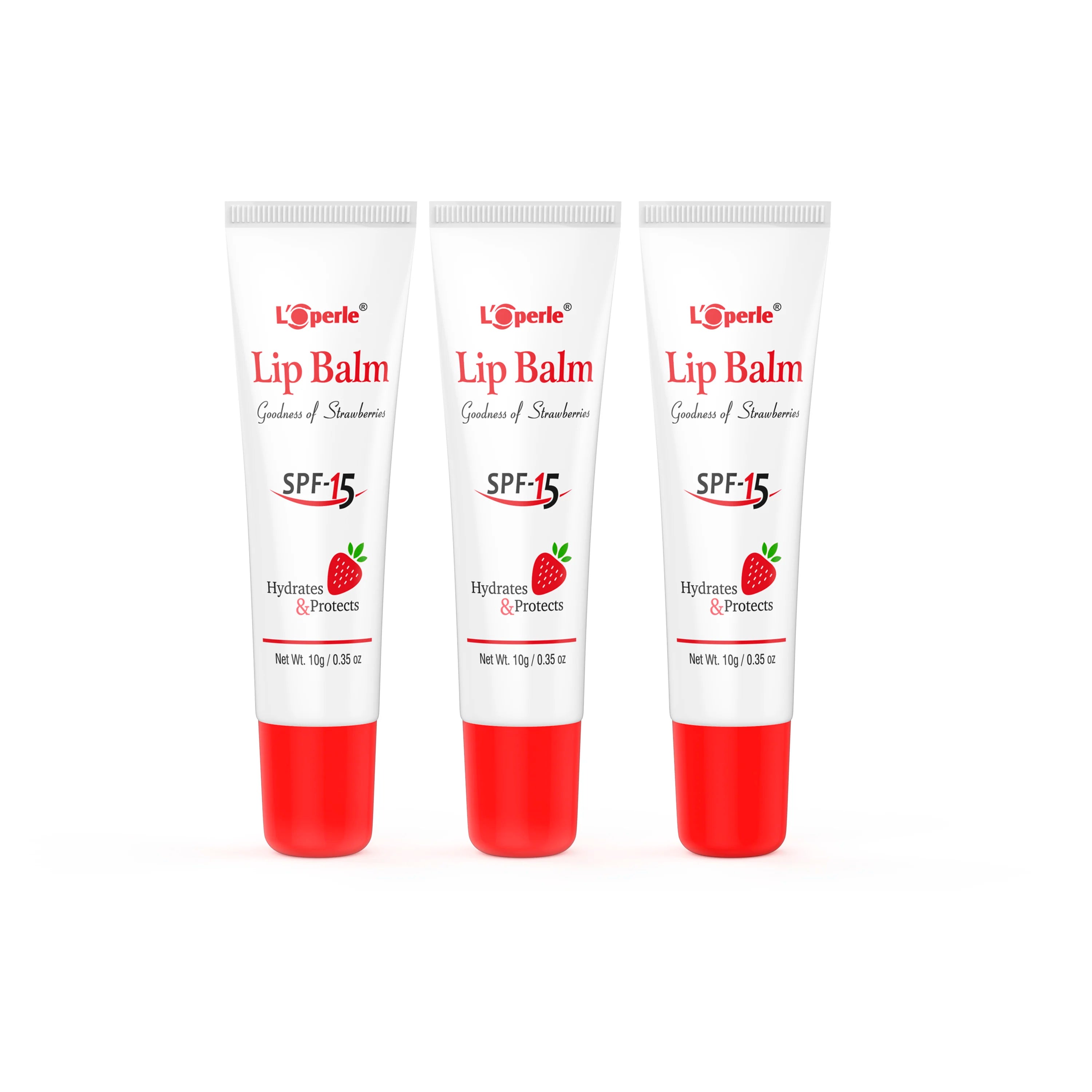 Loperle Strawberry Lip Balm | Soft & Smooth Lips - 10g