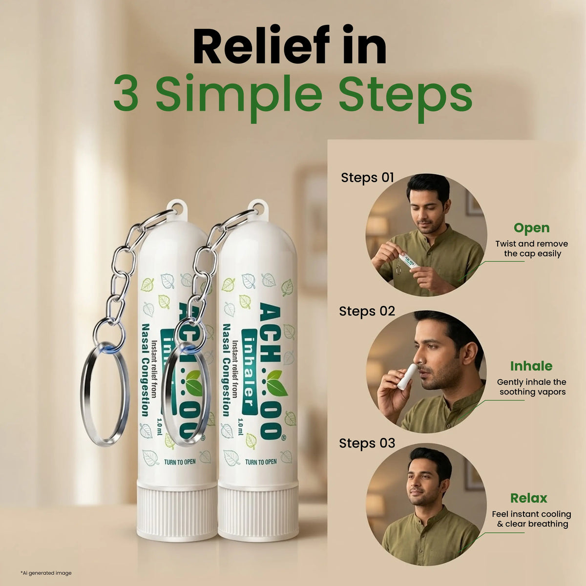 Bell Tree Inhaler Buy Nose Inhaler at Best Price – Brawn Herbal
