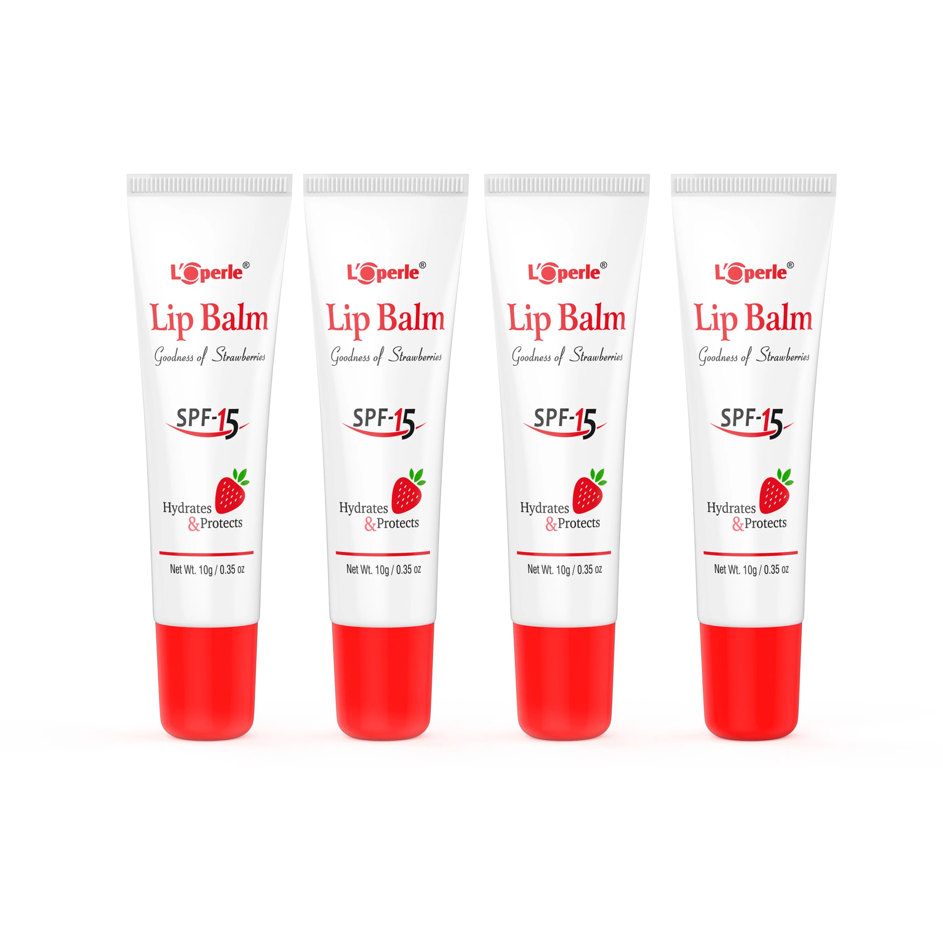 Loperle Strawberry Lip Balm | Soft & Smooth Lips - 10g - Brawn Herbal
