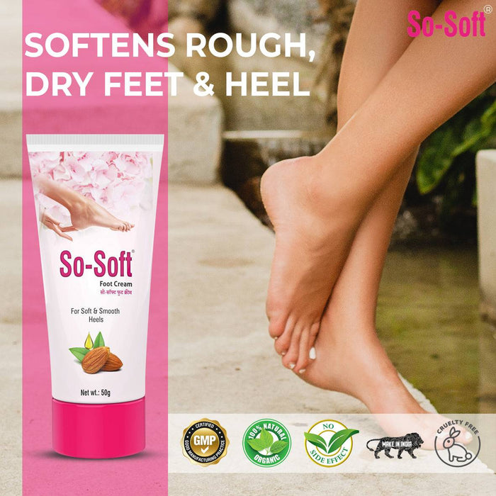 SO-SOFT Foot Repair Cream with 4 Natural Active Ingredients