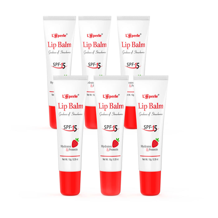 Loperle Strawberry Lip Balm | Soft & Smooth Lips - 10g