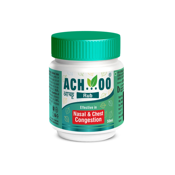 Achoo herbal rub