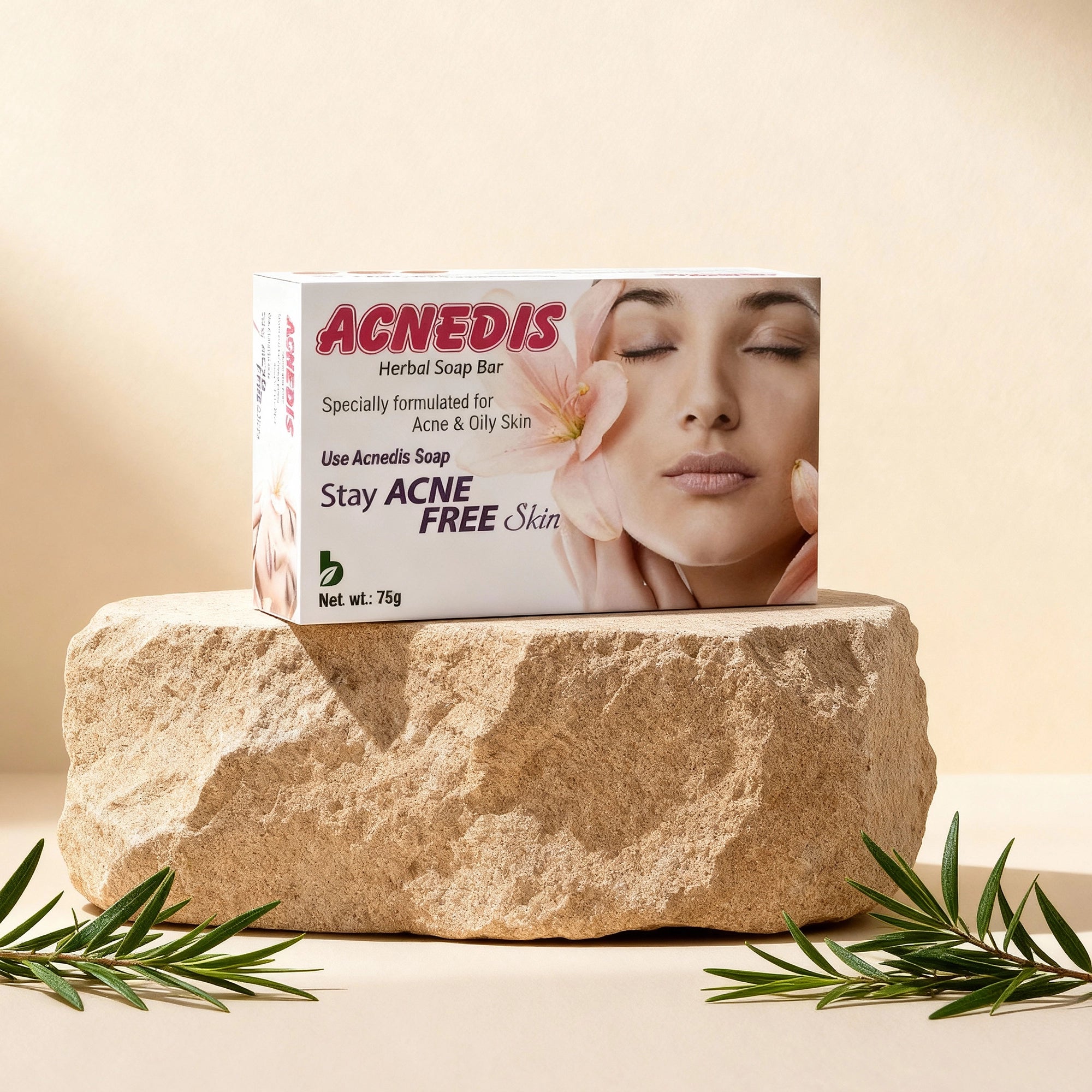 Acnedis Herbal Soap for Acne and Oily Skin - 75g