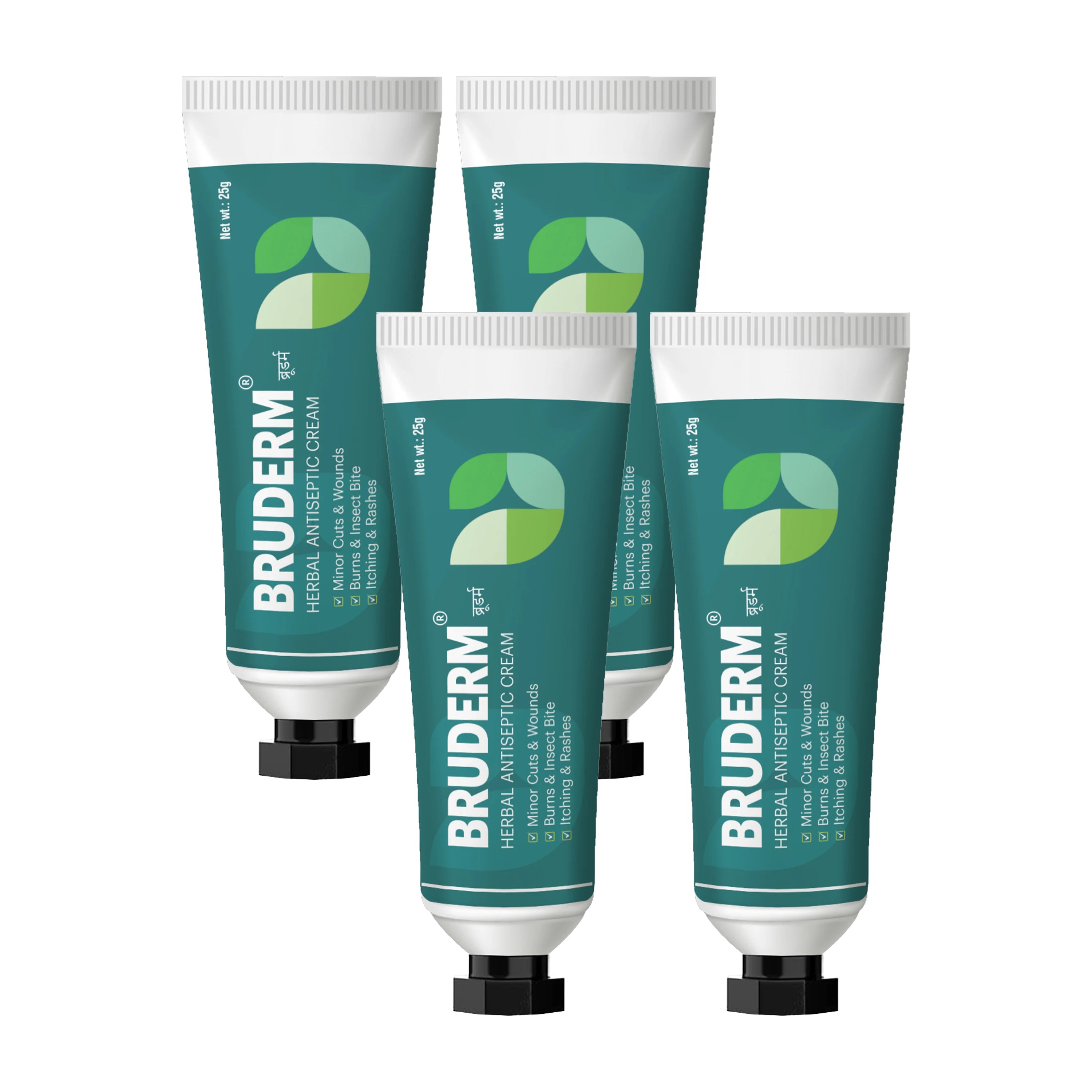Bruderm Herbal Antiseptic Cream for Minor Cuts and Wounds - Brawn Herbal