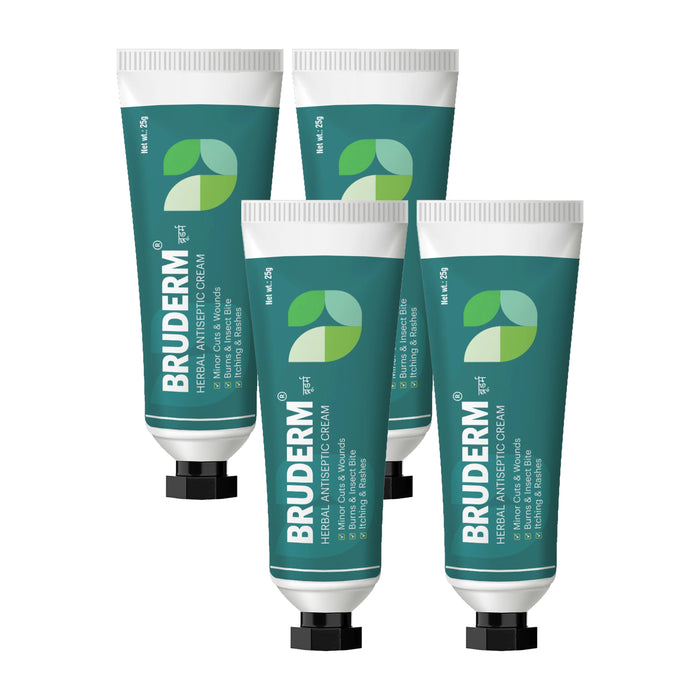 Bruderm Herbal Antiseptic Cream for Minor Cuts and Wounds