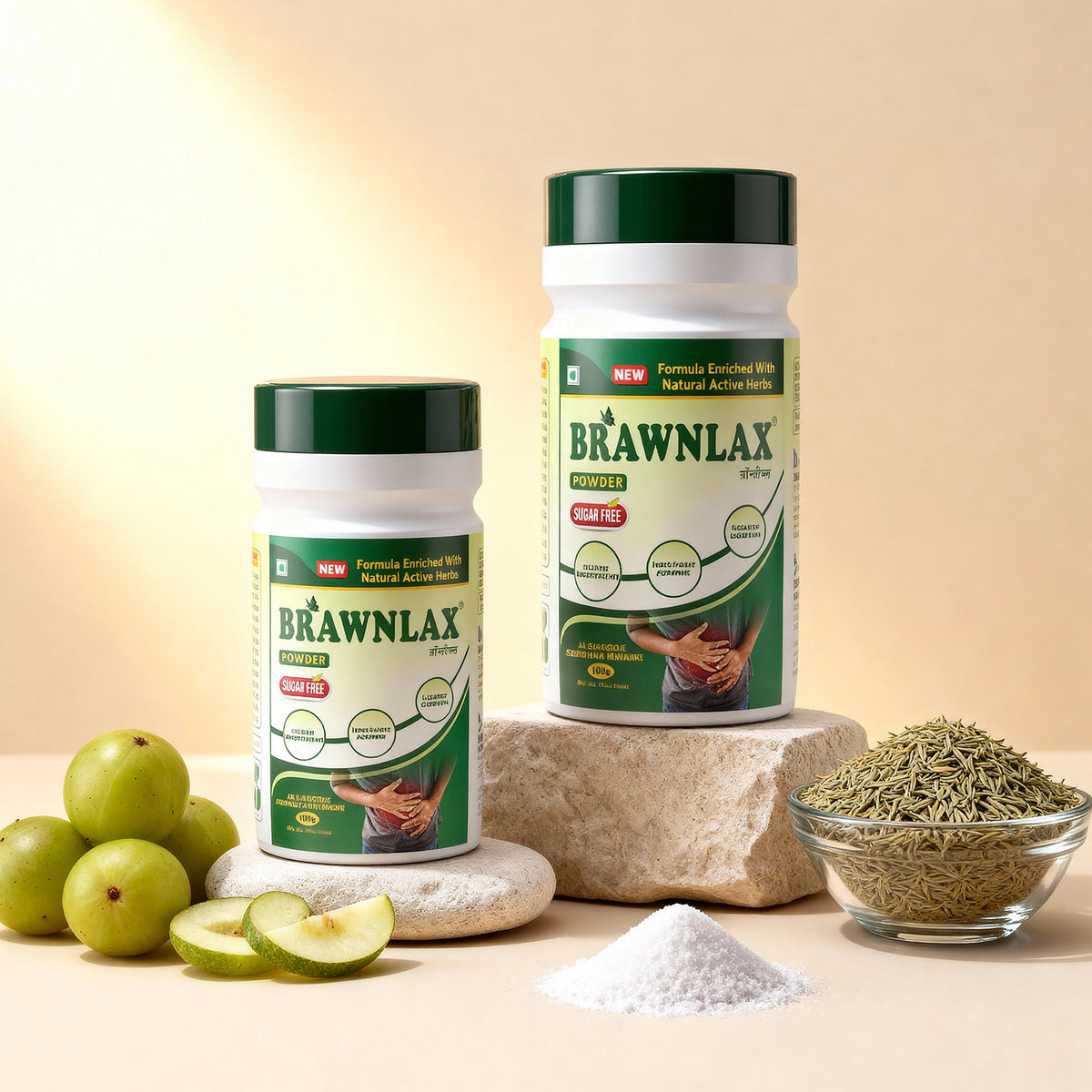 Stomach Problem Powder Constipation Relief Powder For Digestive Issues - 100 Gm – Brawn Herbal