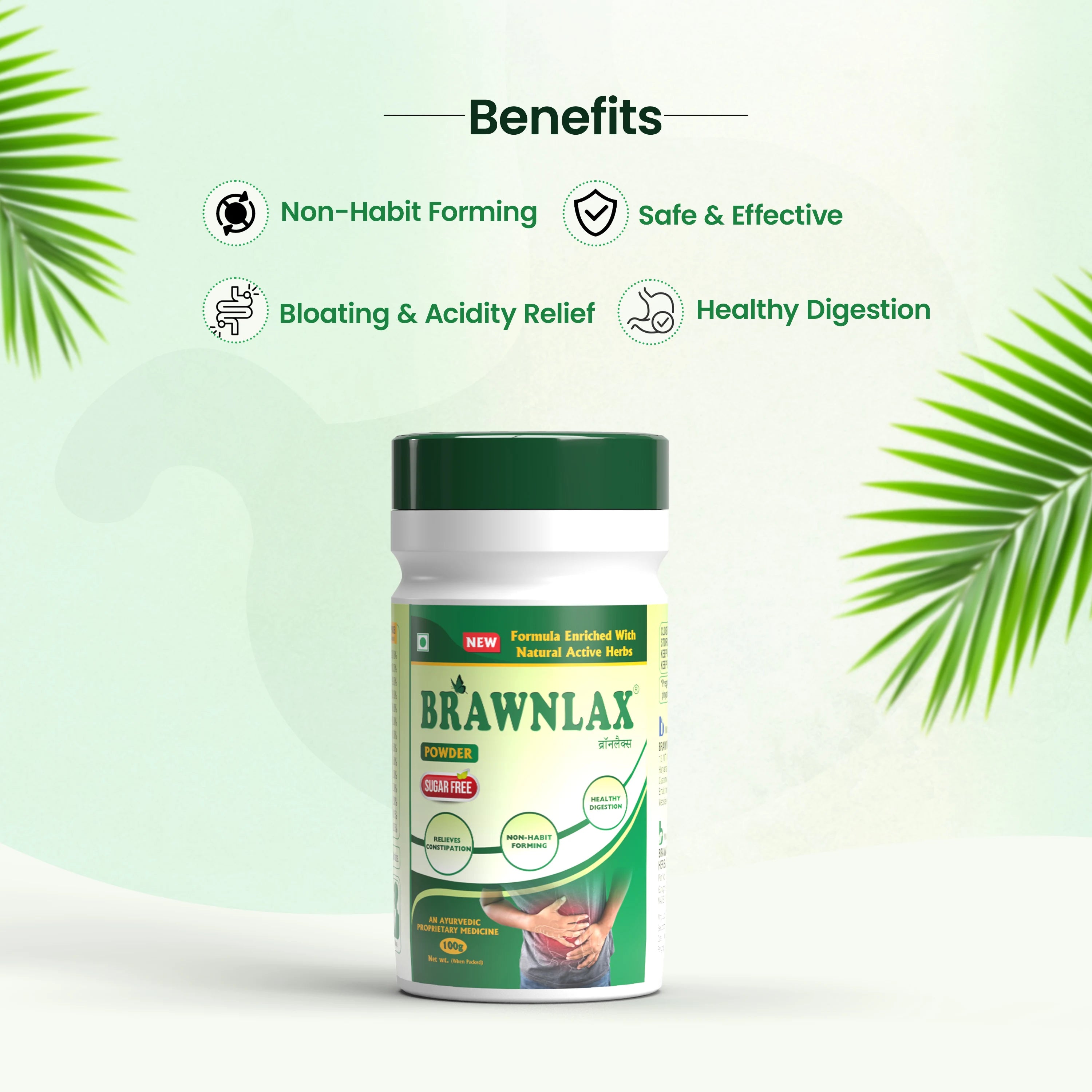 Brawnlax digestive powder benefits