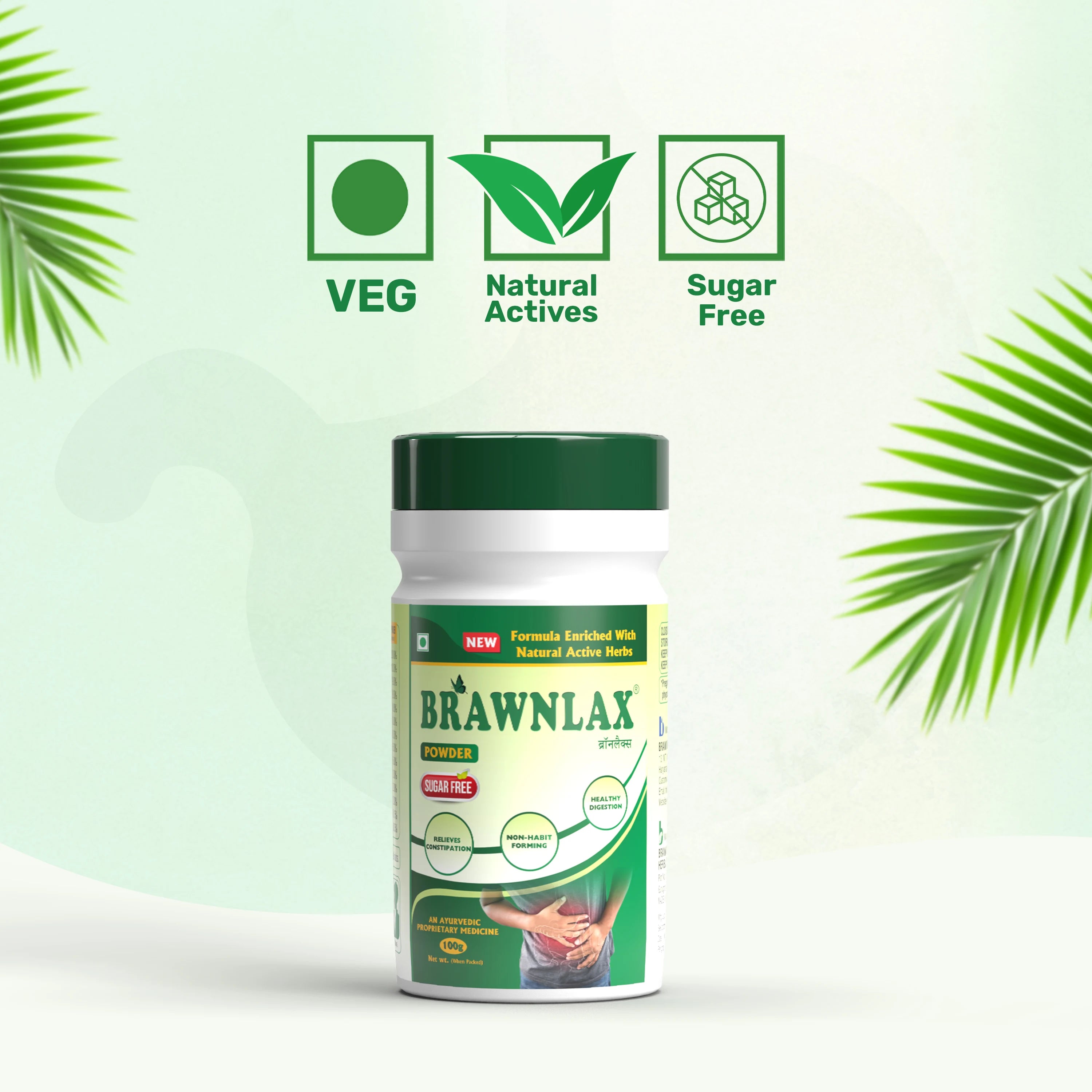 Natural constipation powder