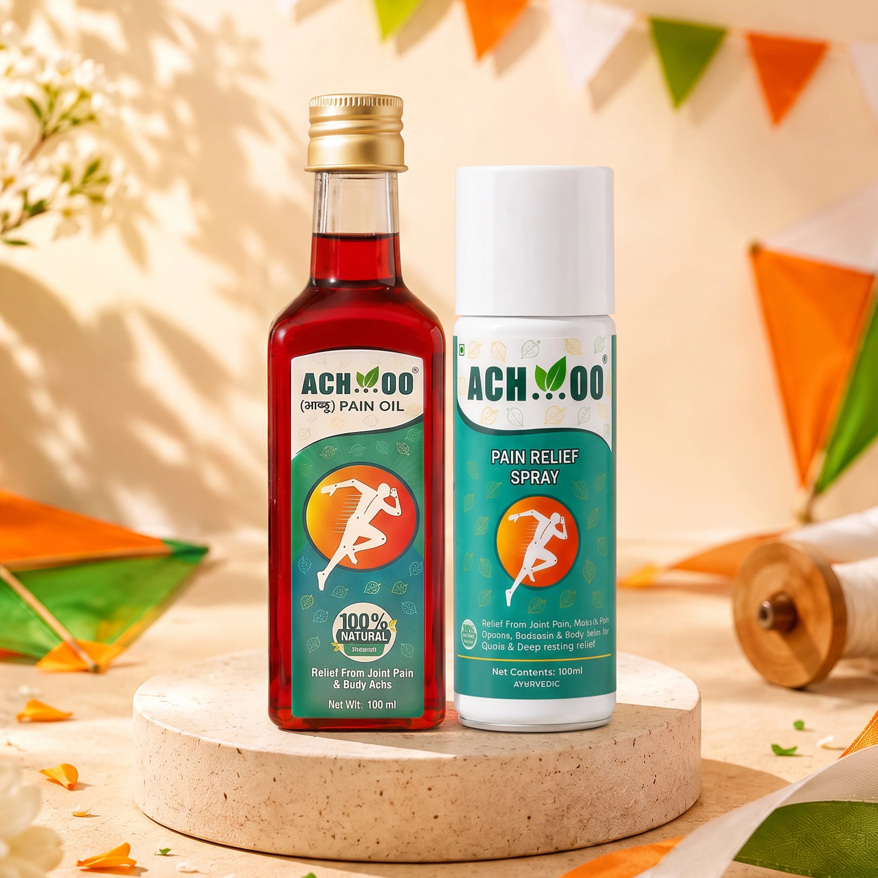 Power pack combo Pain oil(100ml) and spray(100ml)