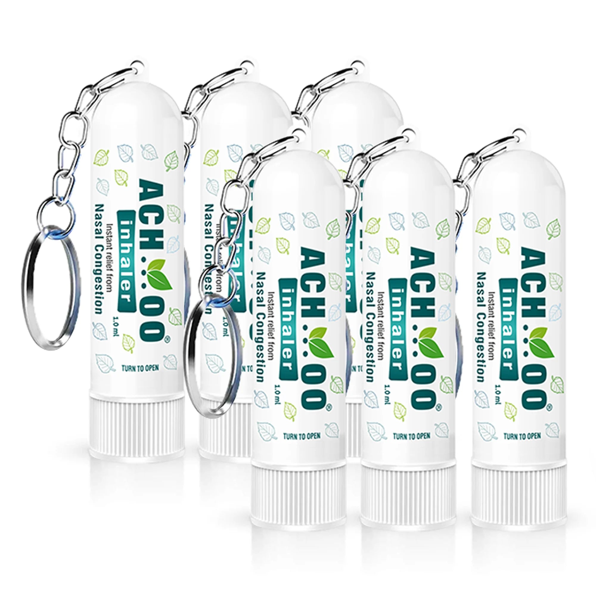 Achoo Inhaler | Relief from Cold, Cough, and Nasal Congestion - Brawn Herbal