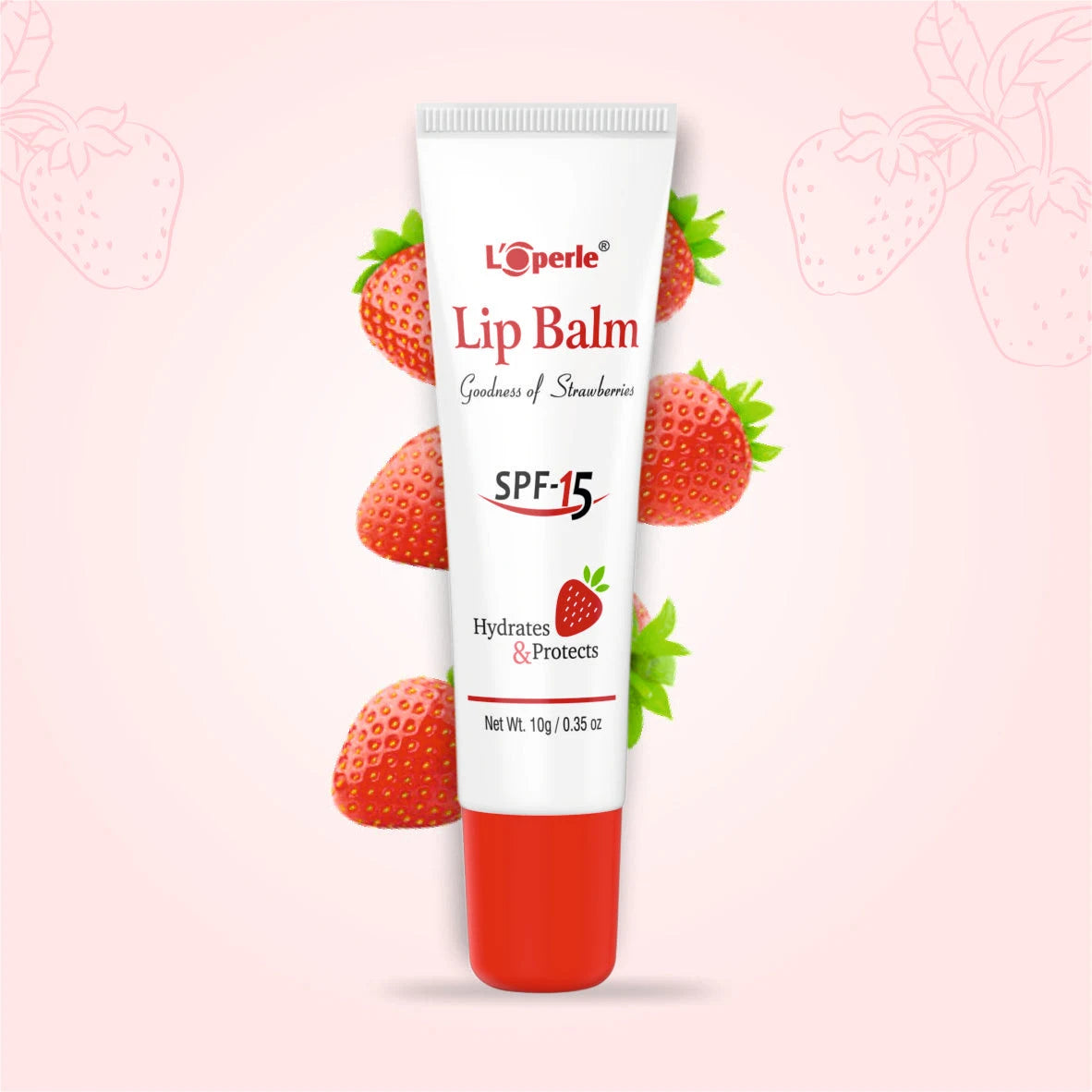 Loperle strawberry lip balm