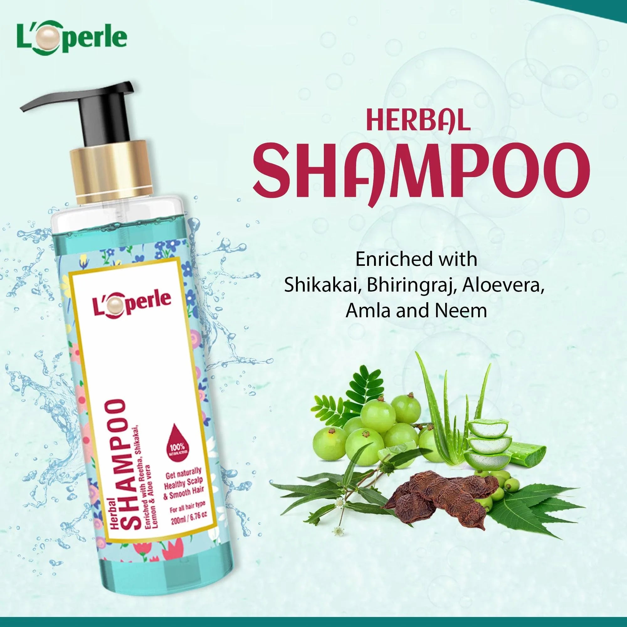 Loperle Herbal Shampoo