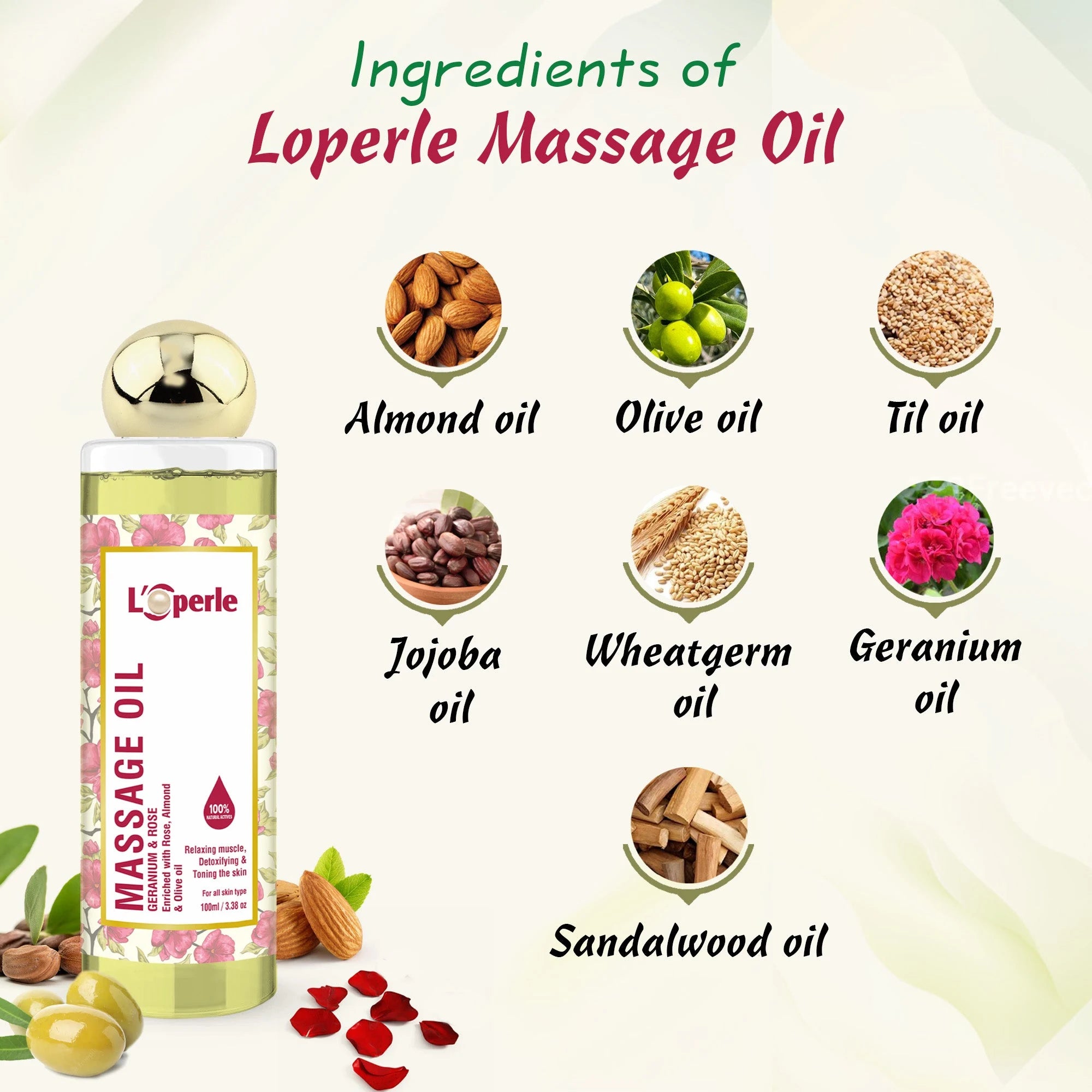 body massage oil ingredients