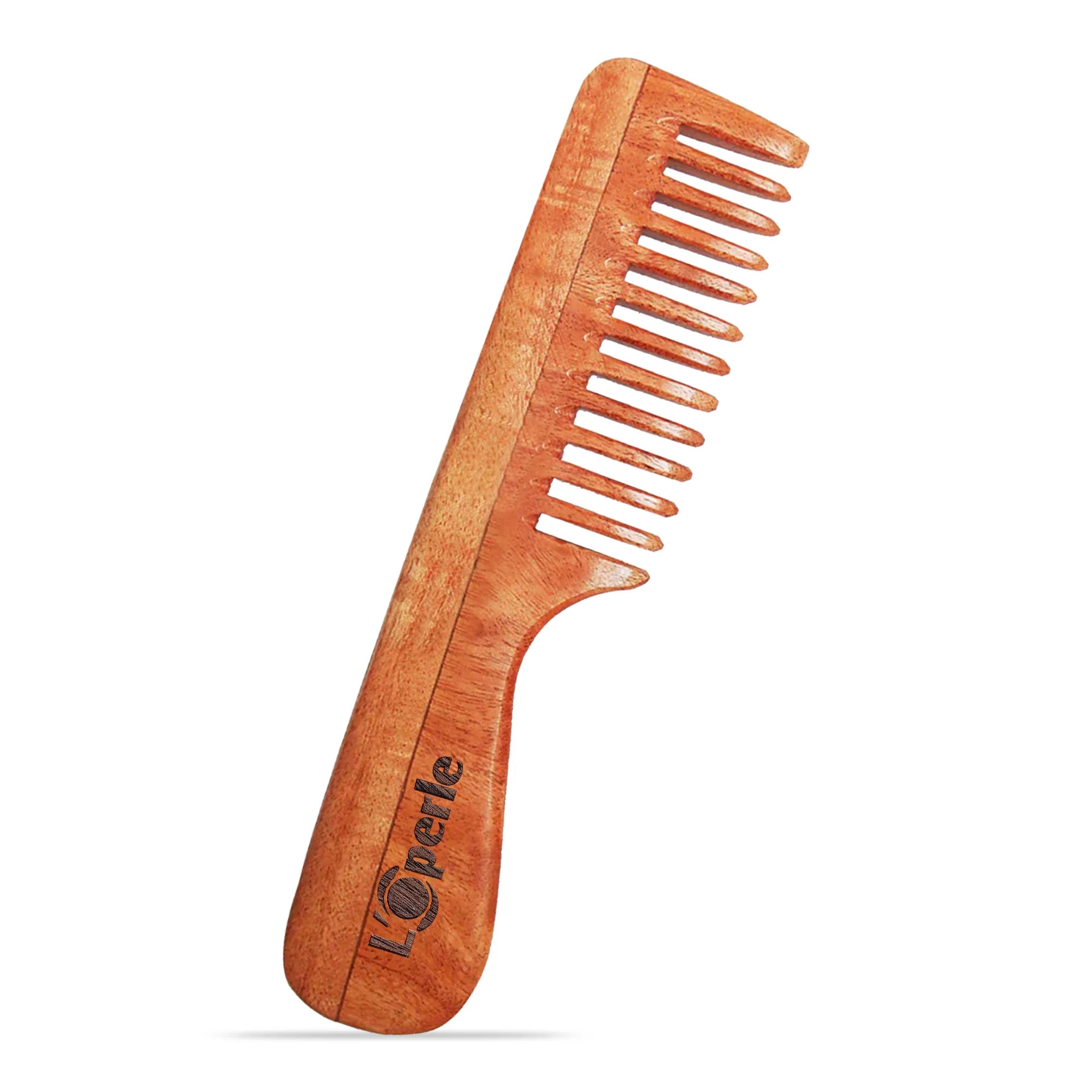 Wide Bristle Comb with Handle