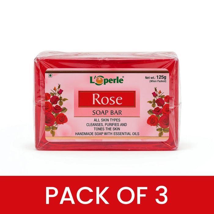 Loperle Rose soap Bar for Moisturized Skin