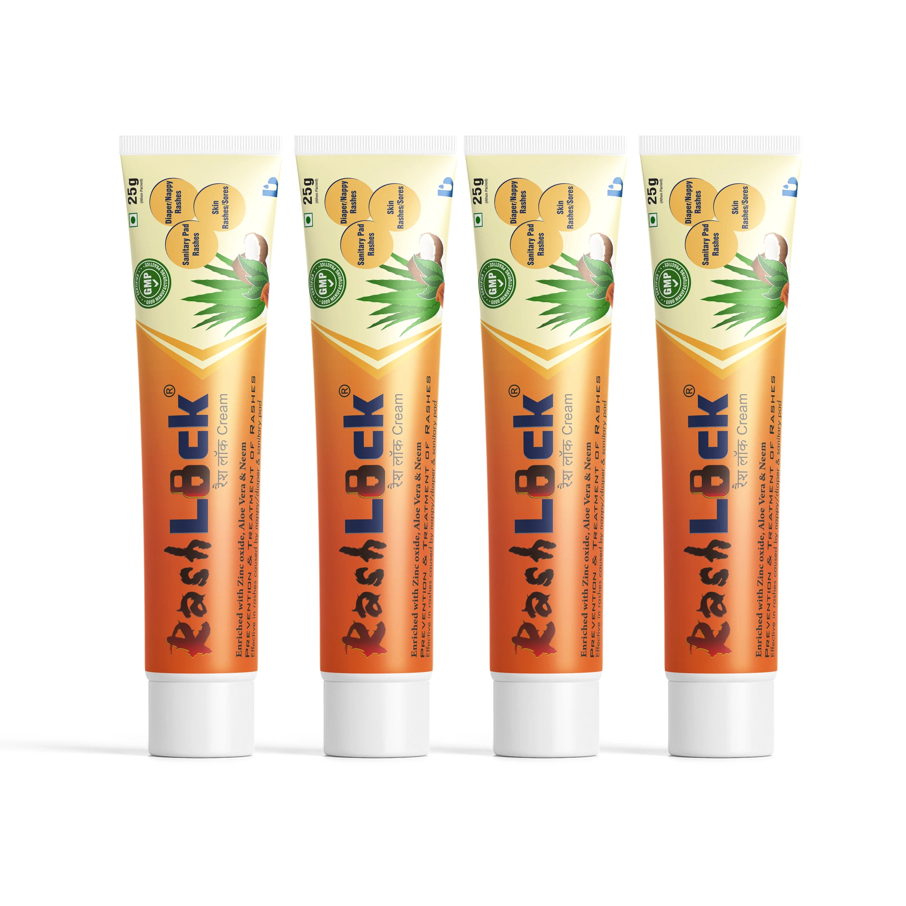 RashLock Cream | Relief from Diaper & Sanitary Pad Rashes - Brawn Herbal