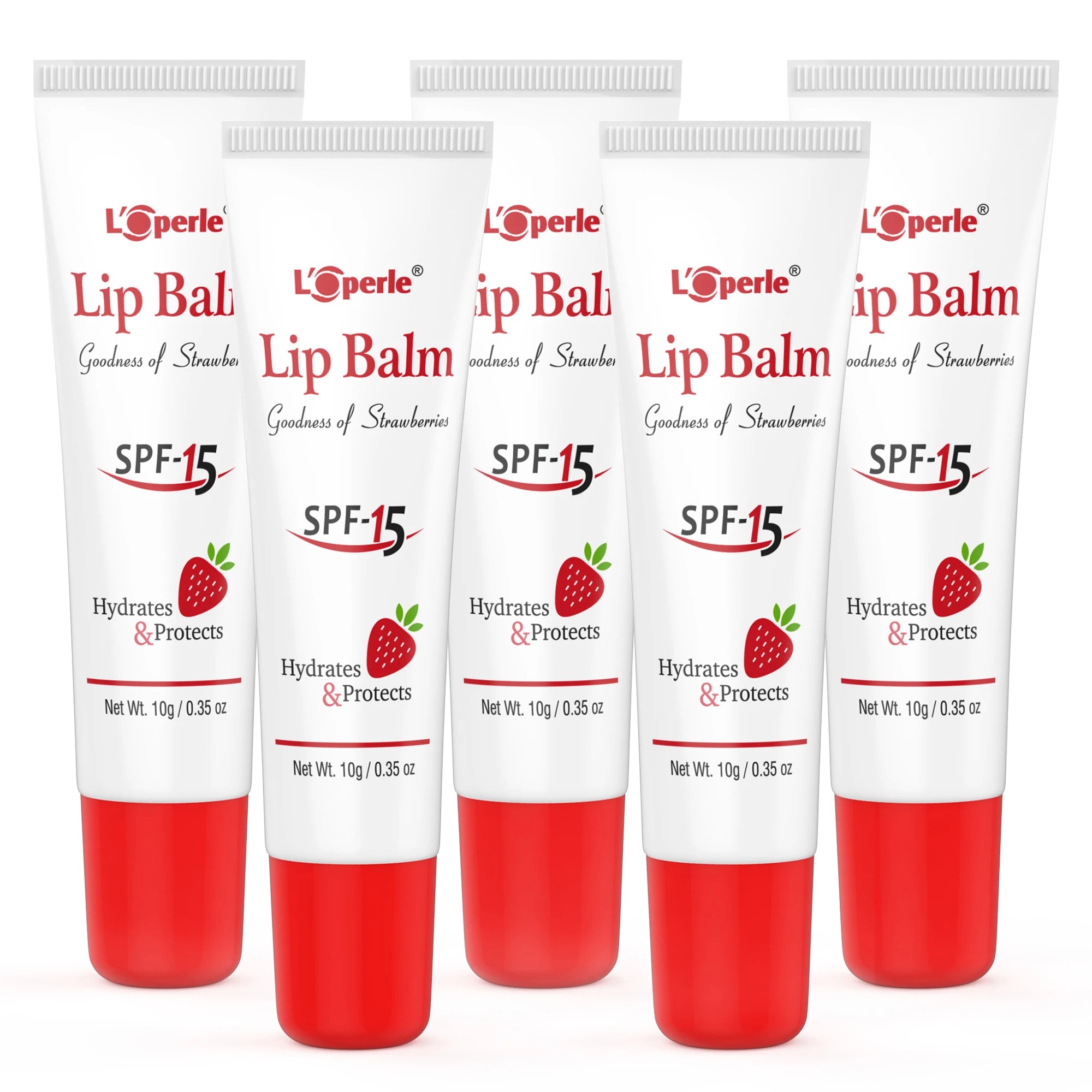 Loperle Strawberry Lip Balm | Soft & Smooth Lips - 10g - Brawn Herbal