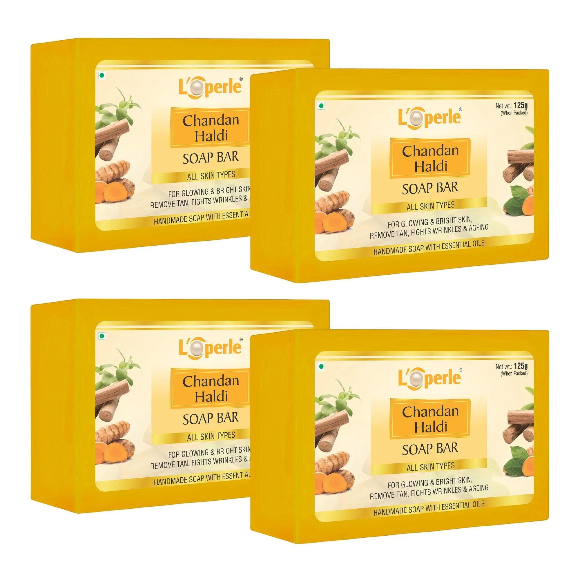 Loperle Chandan Haldi Soap Bar