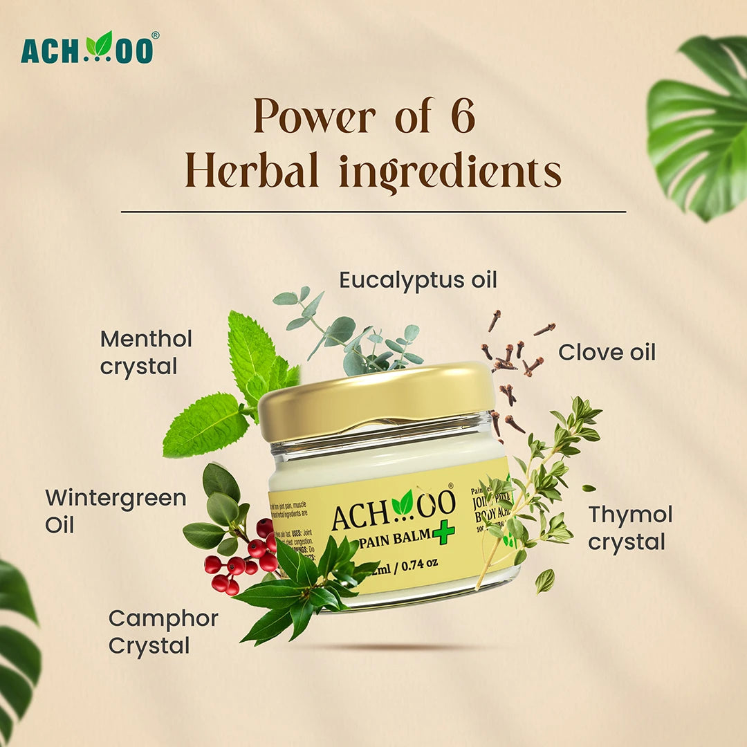 Achoo pain balm ingredients