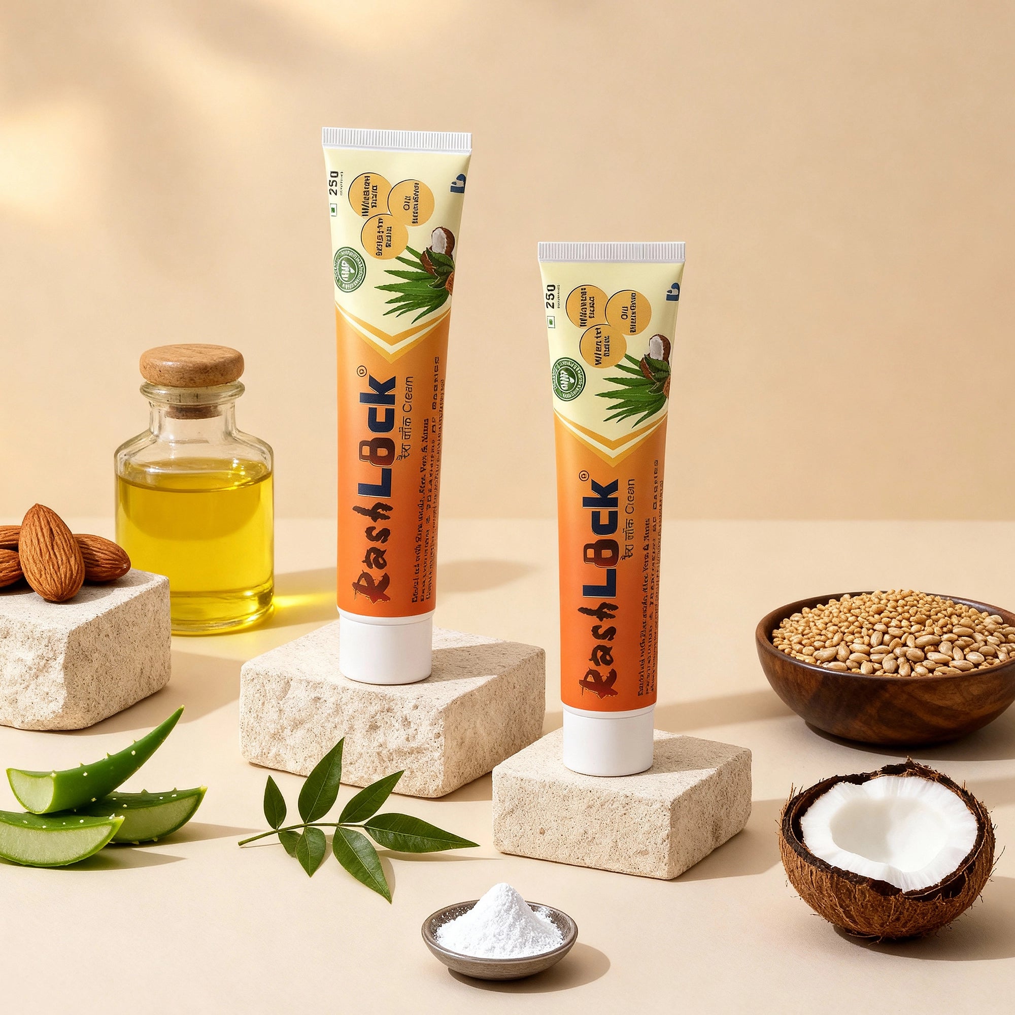 RashLock Cream | Relief from Diaper & Sanitary Pad Rashes