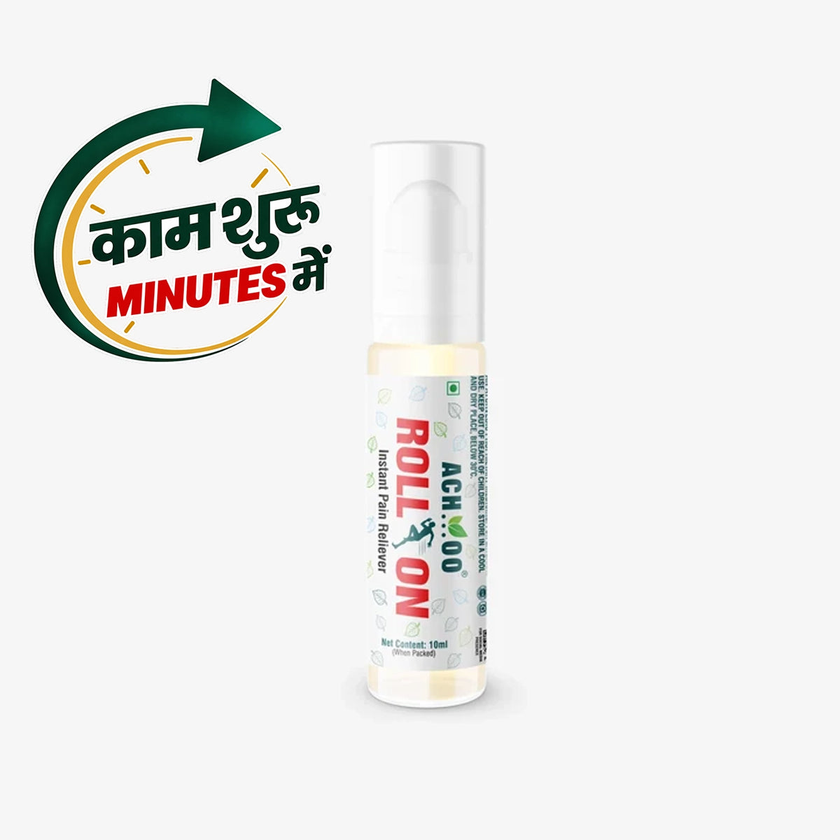 Achoo Roll On - Relief from Headaches and Joints pain - 10ml