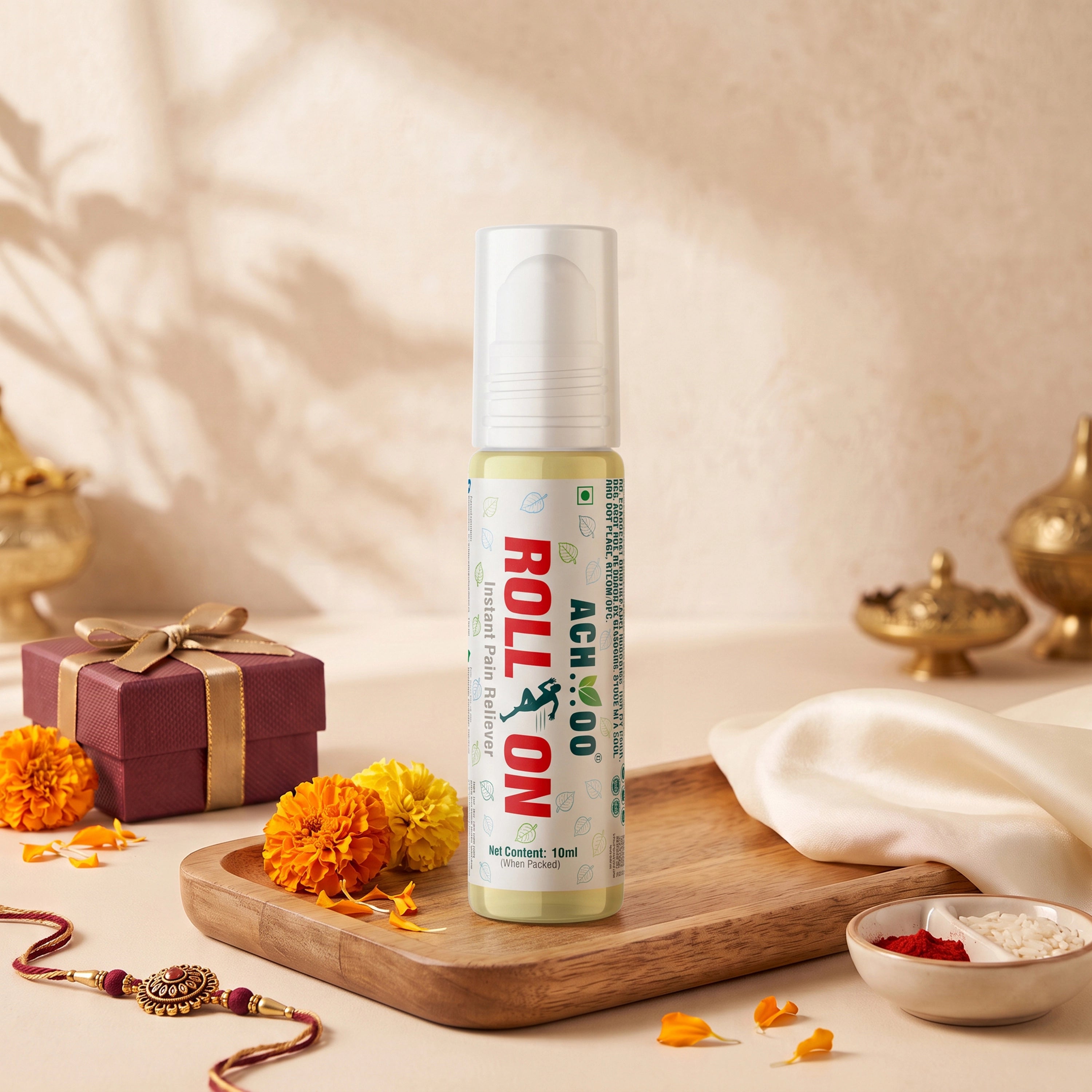 Achoo Roll On - Relief from Headaches and Joints pain - 10ml