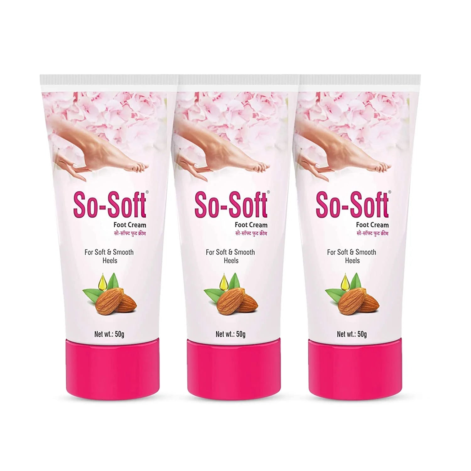 SO-SOFT Foot Care Cream with Natural Active Ingredients- 50g