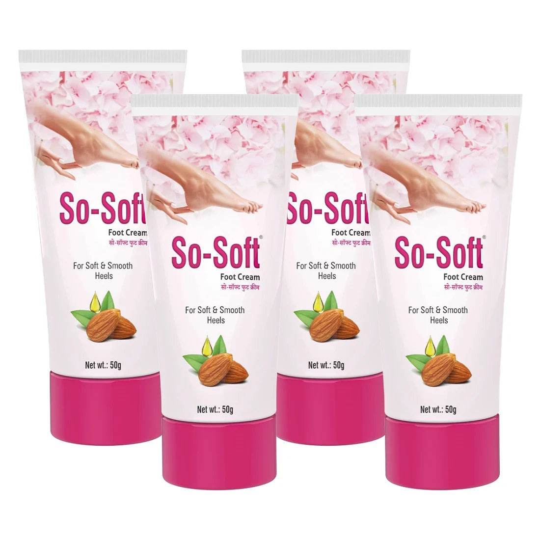 SO-SOFT Foot Care Cream with Natural Active Ingredients- 50g
