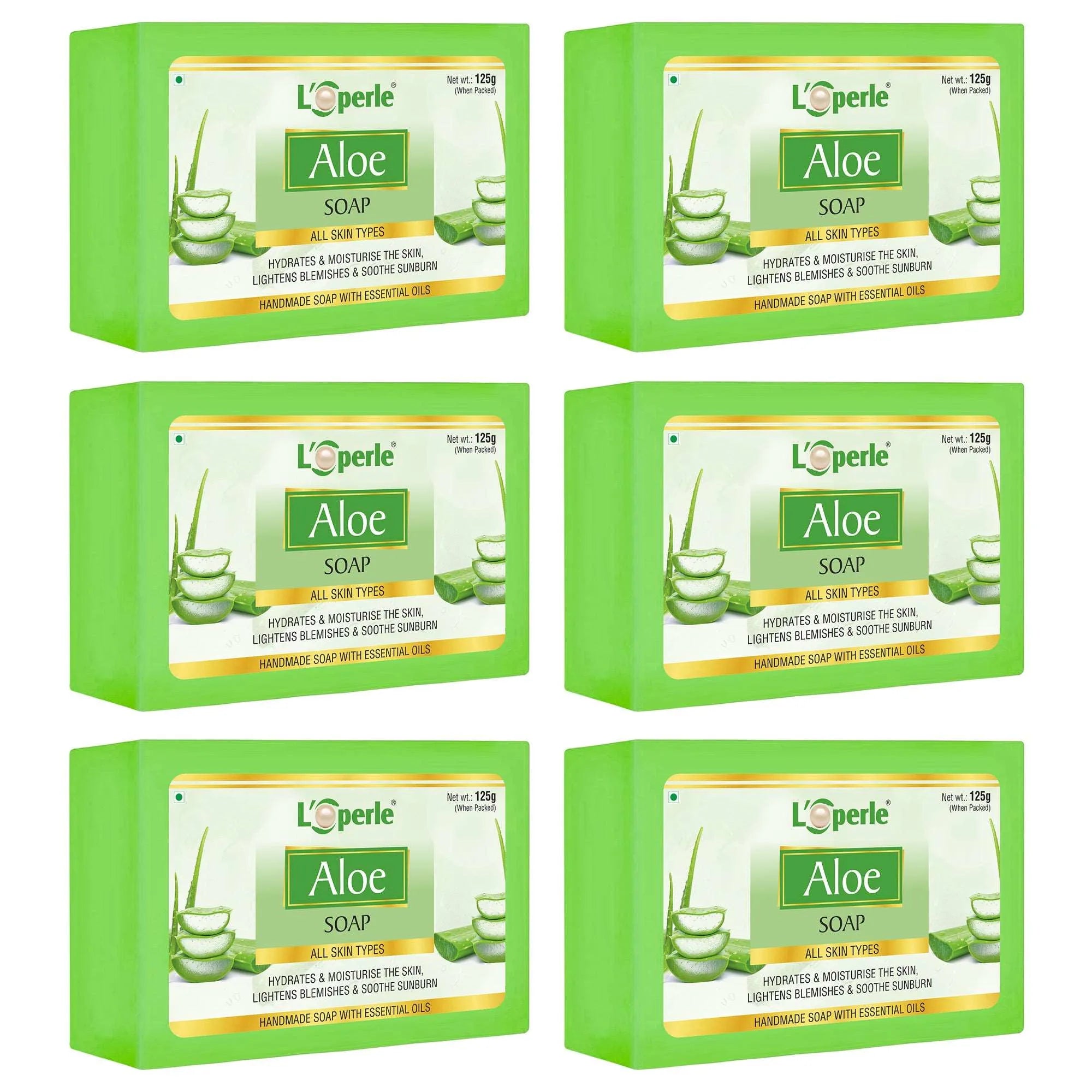 handmade aloe vera soap