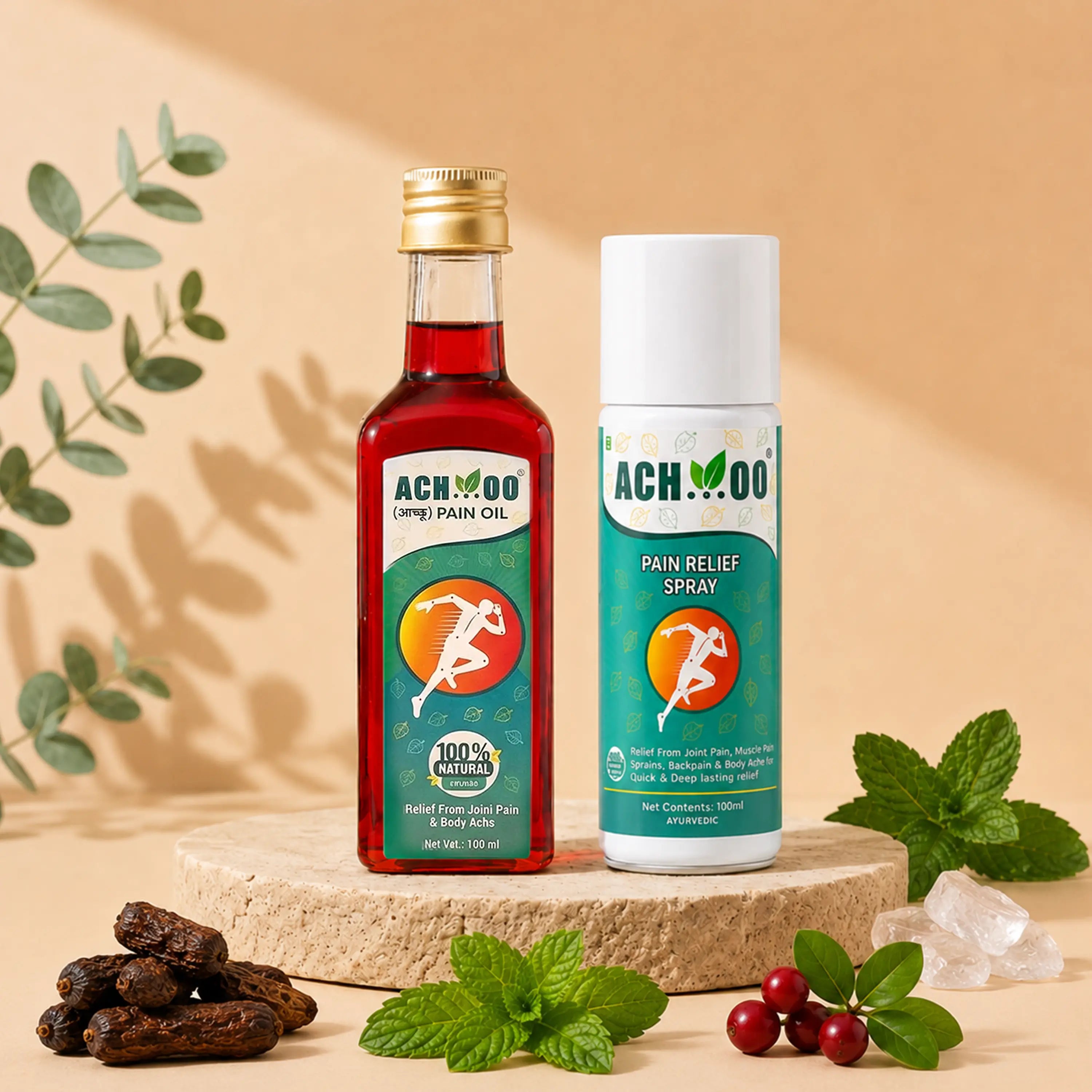 Power pack combo Pain oil(100ml) and spray(100ml)
