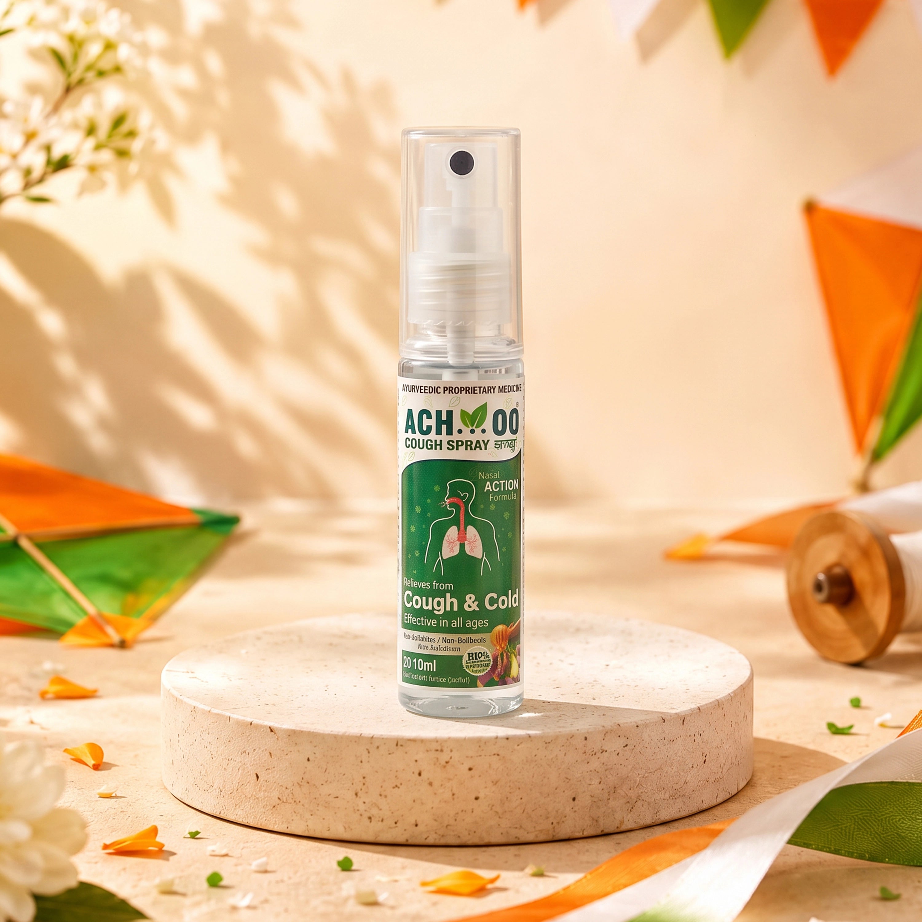 Achoo Cough Spray - Relief from Cough and Congestion - 10ml
