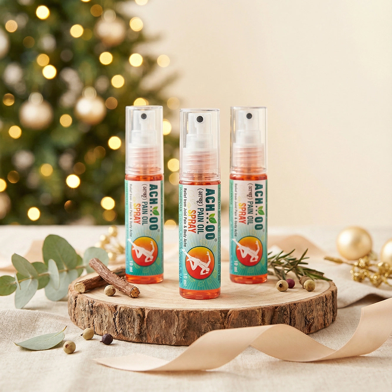 Achoo Pain Relief Spray For Back, Muscle & Joint Pain - 10ml