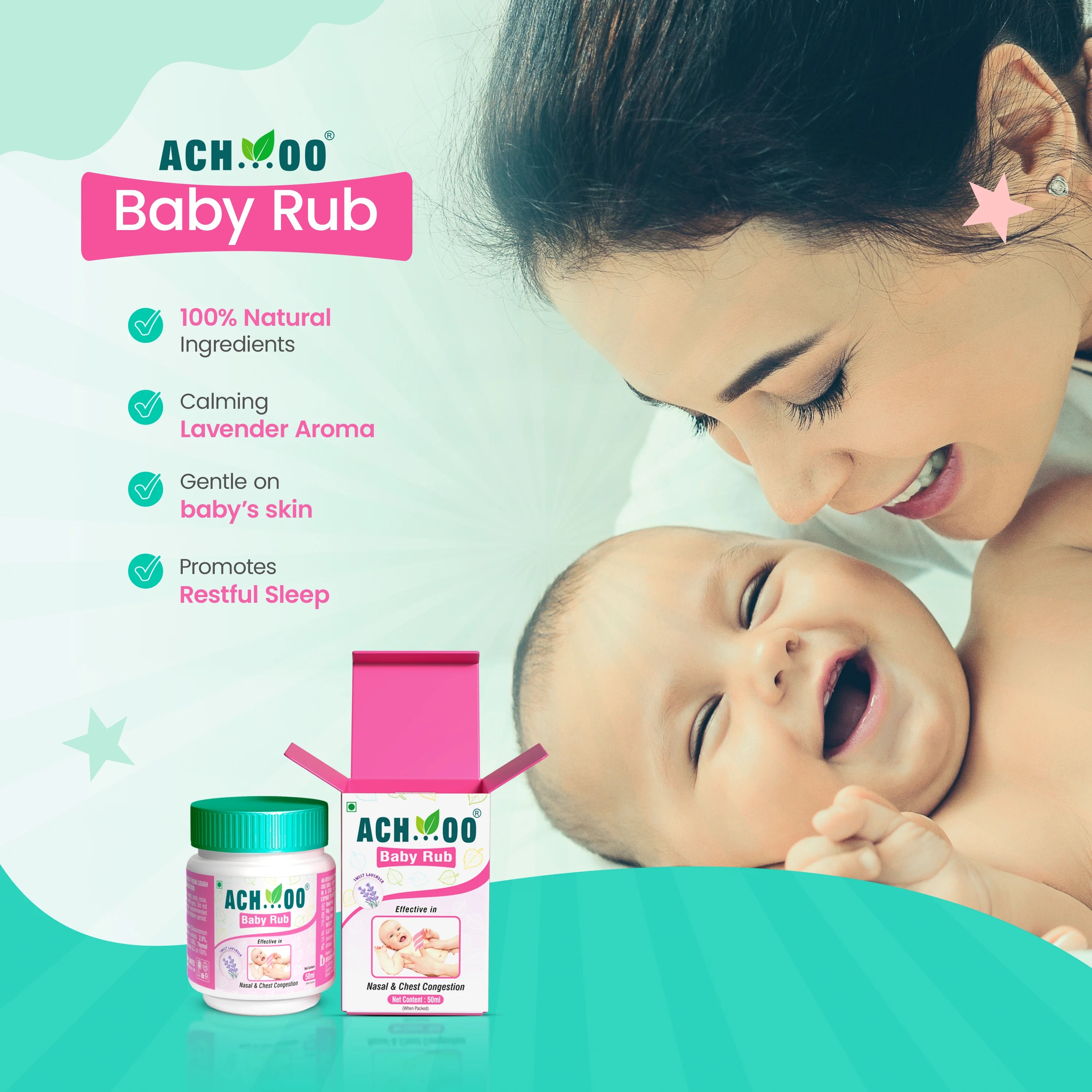 Natural baby rub