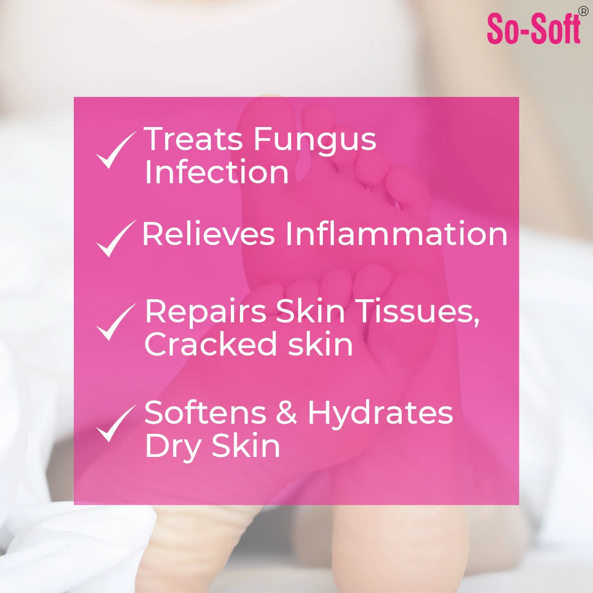 So-soft foot cream benefits