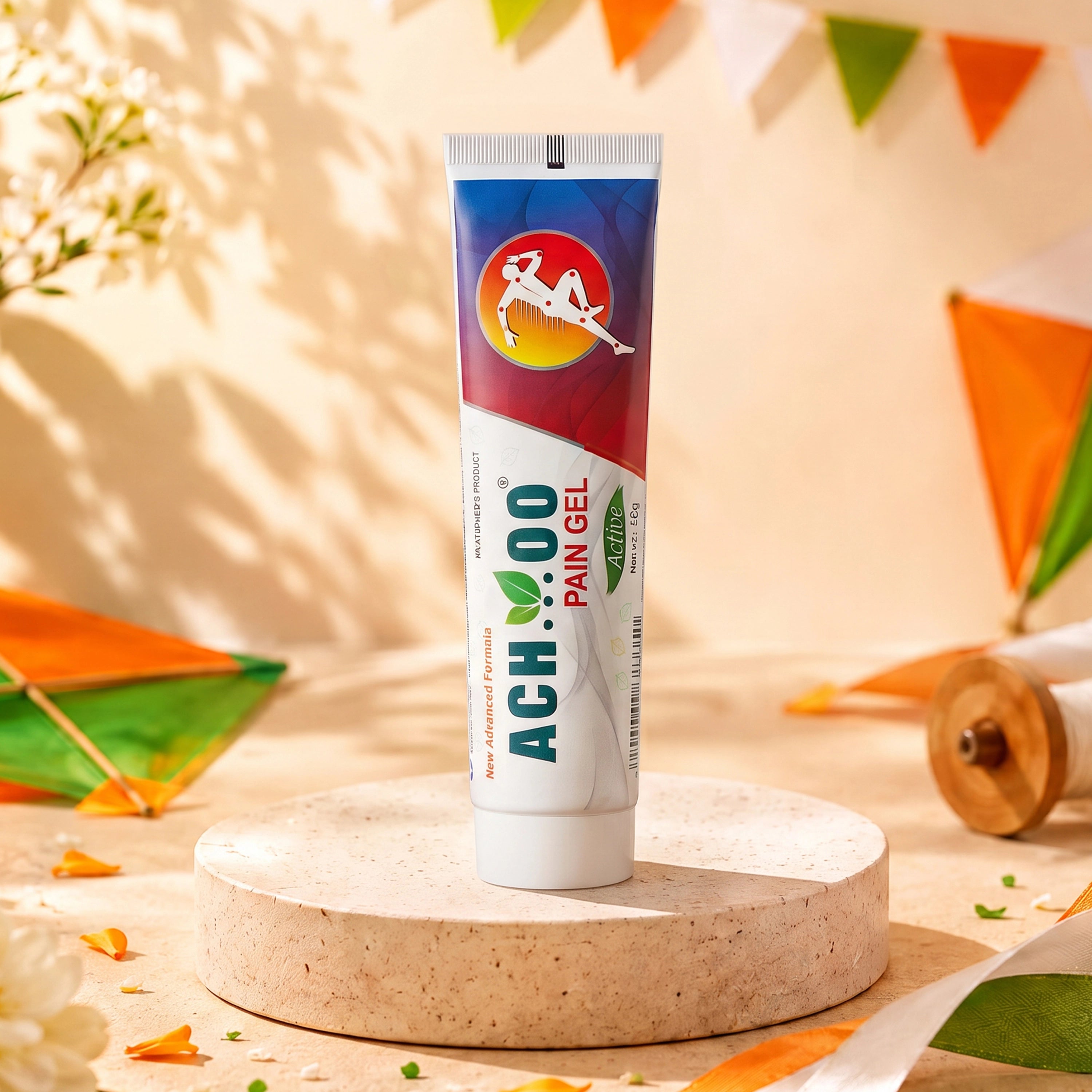 Achoo pain relief gel | Quick relief in Joint and Body Pain | 50 g